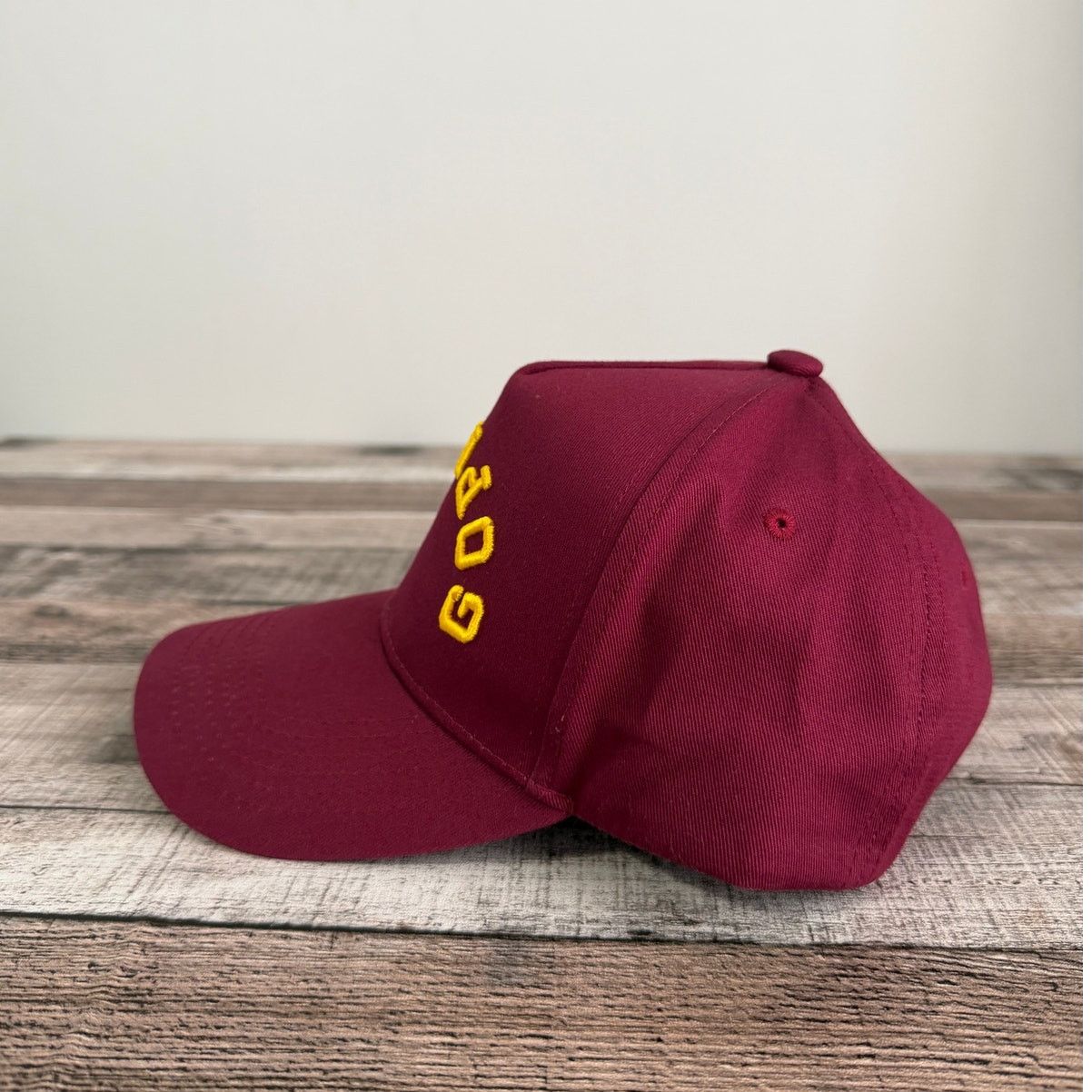 NCAA Minnesota Gophers Upside Down Logo Snapback Hat Size ONE SIZE - 4 Thumbnail