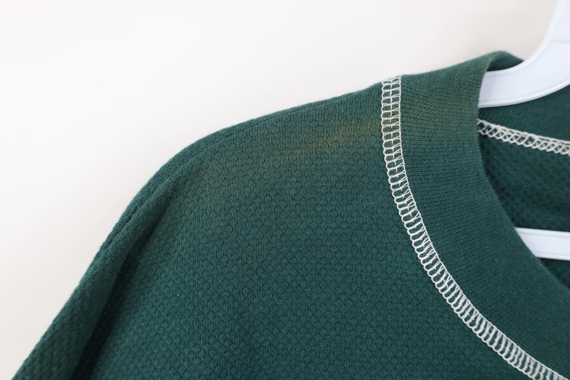 Vintage Deadstock Vintage 90s Streetwear Fit Thermal Knit T-Shirt Size US XL / EU 56 / 4 - 7 Thumbnail