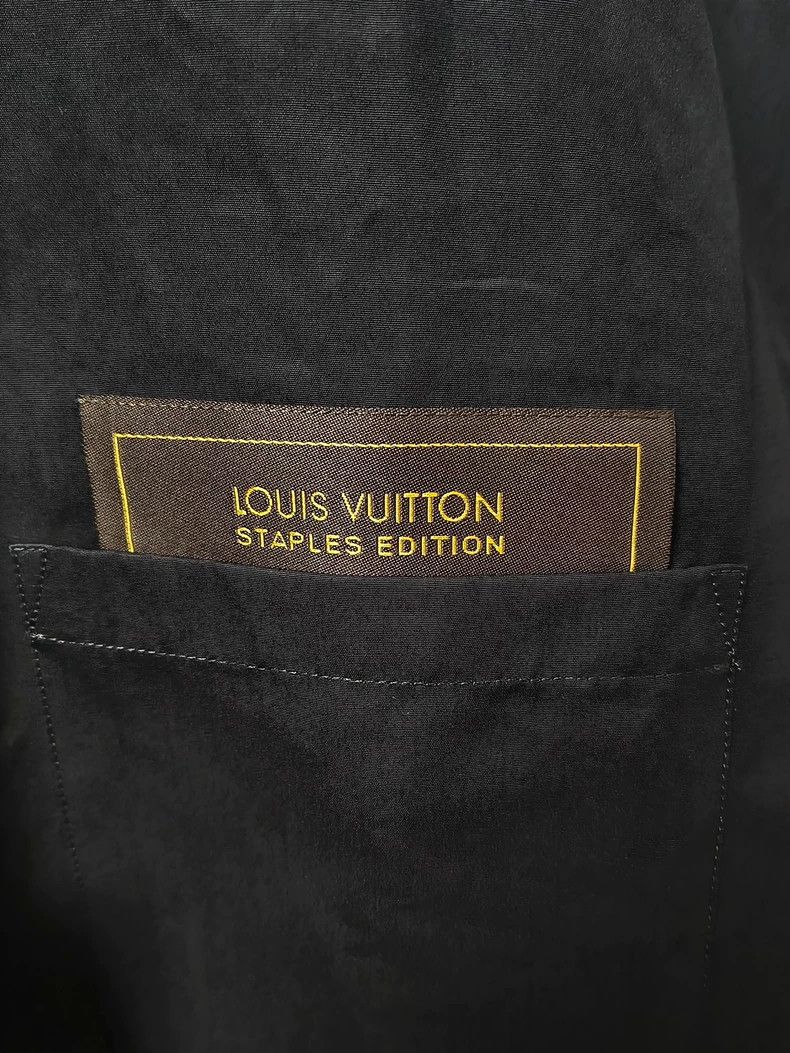 Louis Vuitton LOUIS VUITTON 24ss Solid Pocket Logo Long Sleeve Shirt 2503 Size US L / EU 52-54 / 3 - 3 Thumbnail