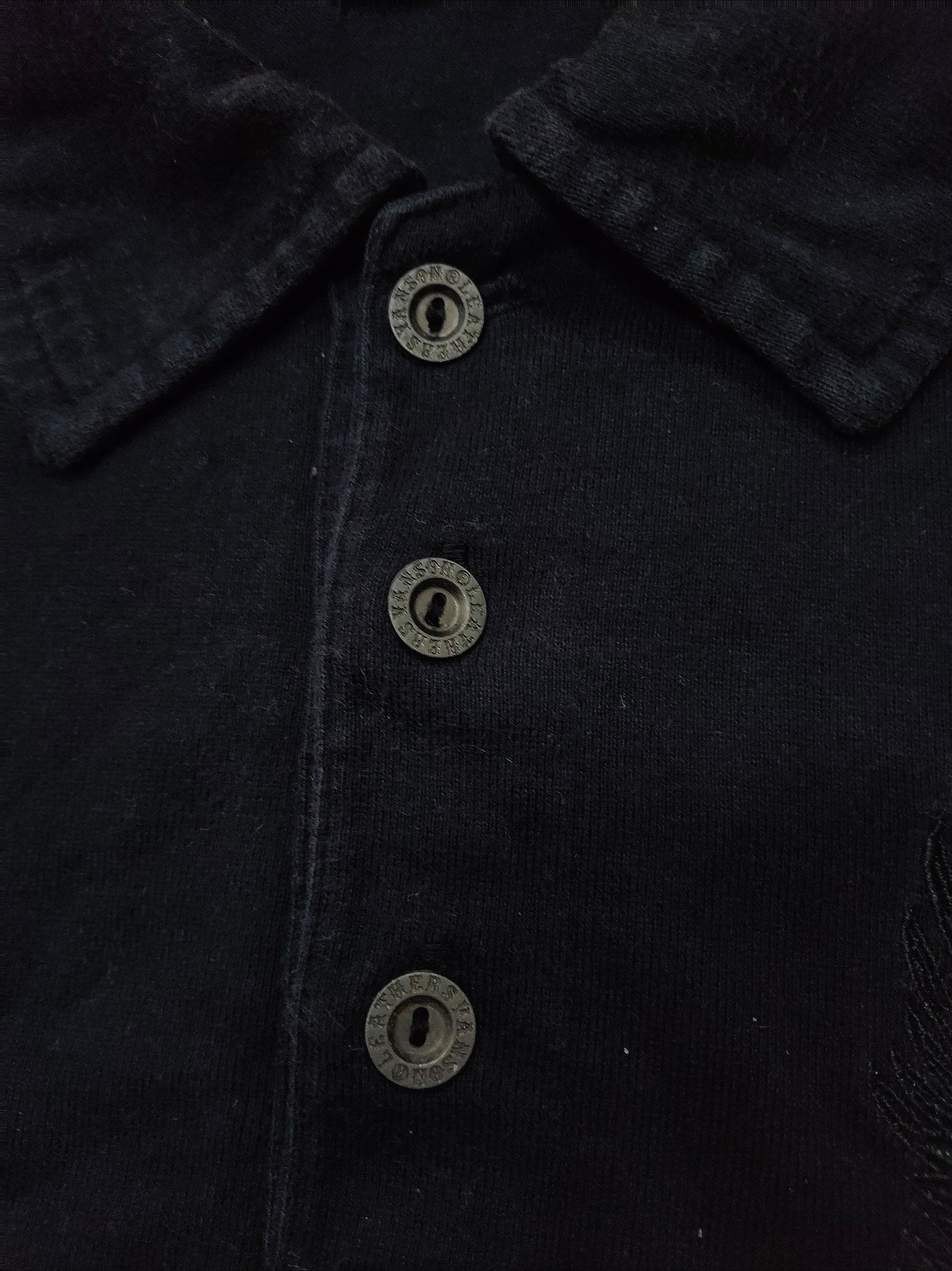 Vintage vintage VANSON Leather embroidery polo t shirt rare Size US XL / EU 56 / 4 - 9 Thumbnail