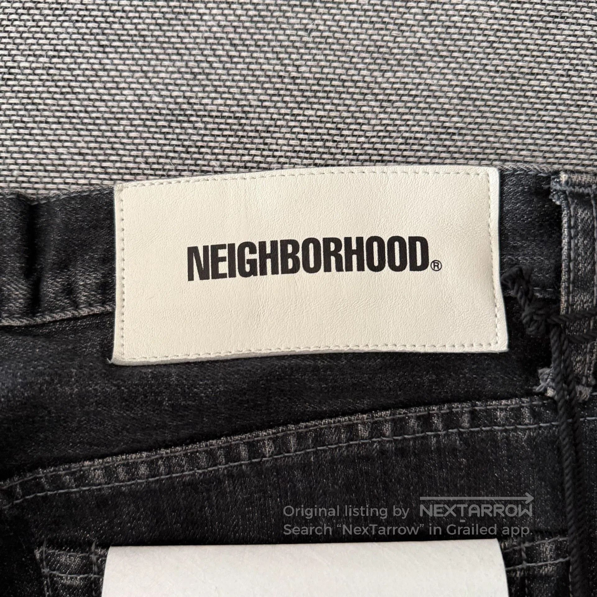 Neighborhood Neighborhood 25ss Basic Washed Jeans. Size US 36 / EU 52 - 4 Thumbnail