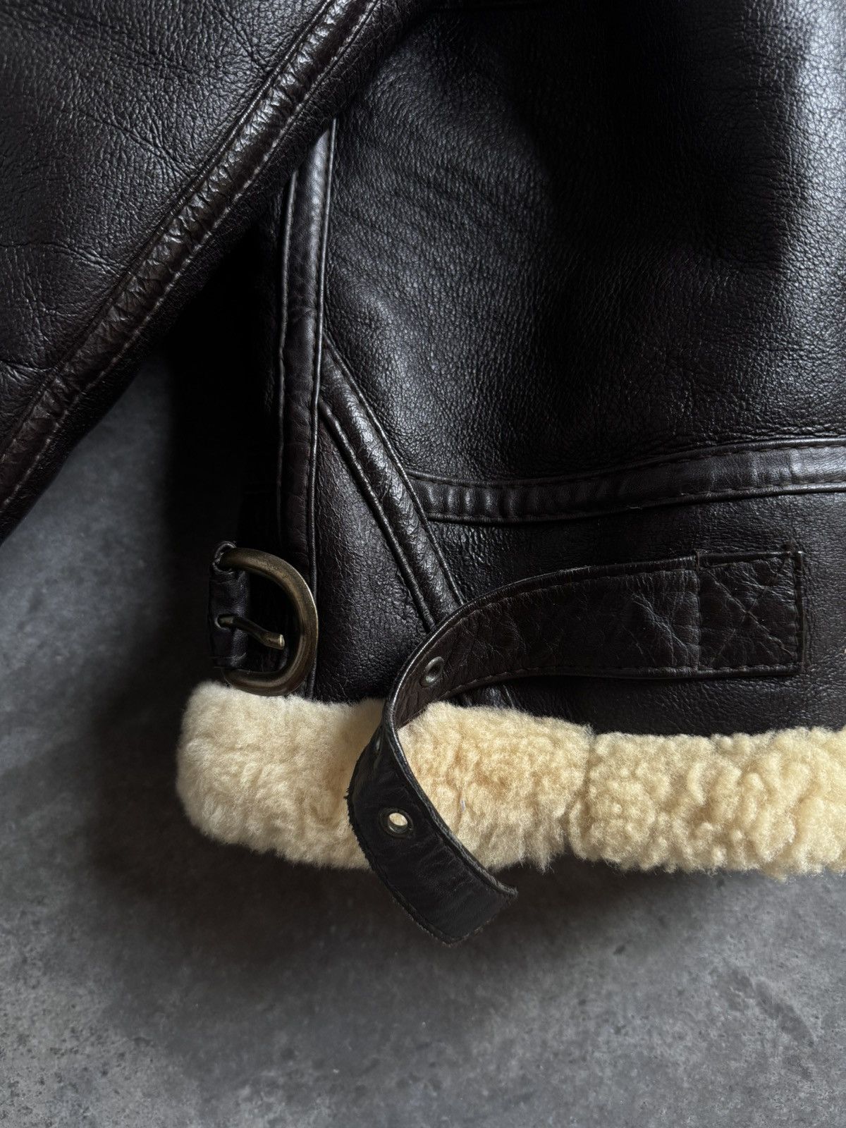Other VINTAGE B-3 JACKET US AIRFORCE SHEEPSKIN Size US L / EU 52-54 / 3 - 5 Thumbnail