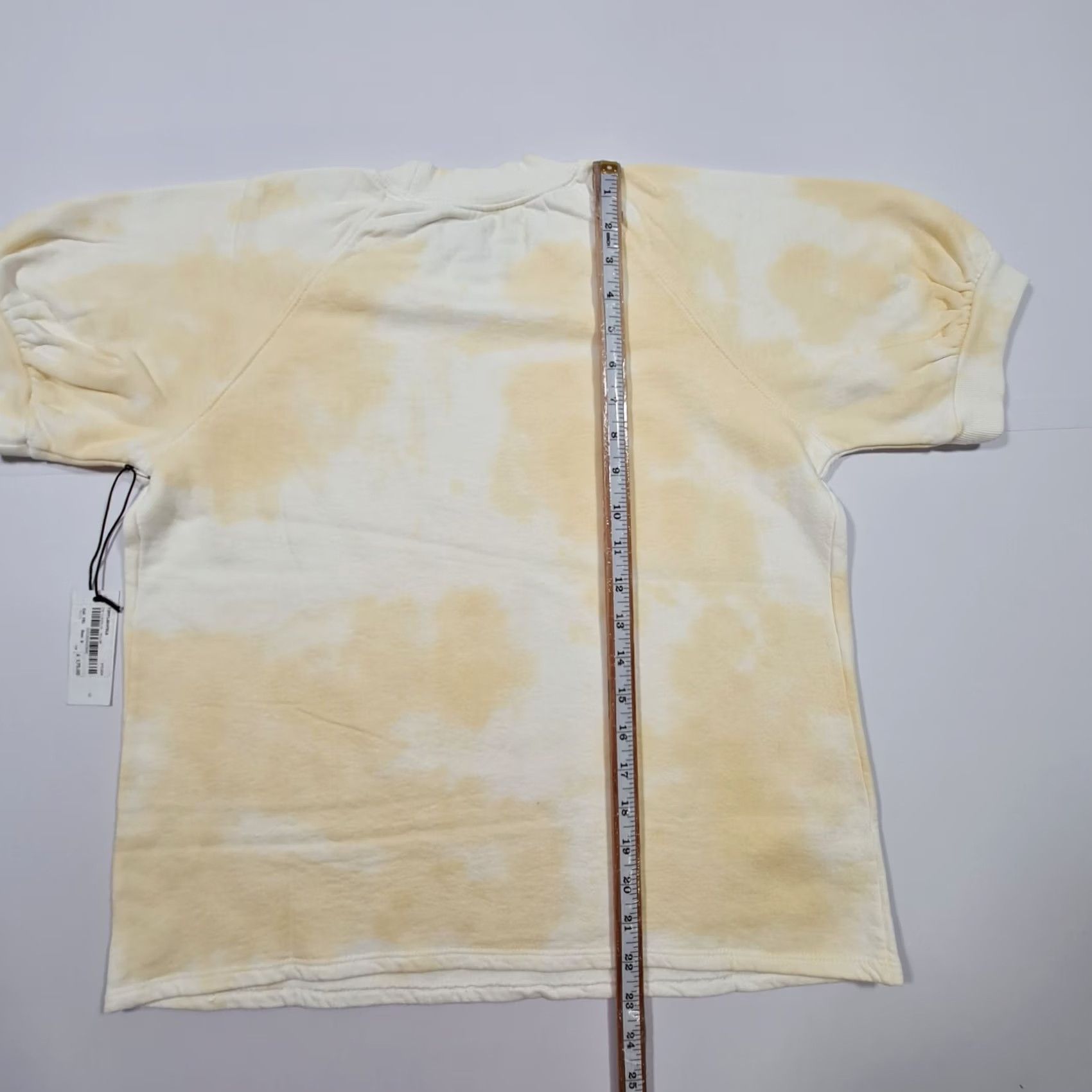 Velvet Velvet by Graham & Spencer Shirt Womens S Yellow Fleece Short Sleeves Tee Size S / US 4 / IT 40 - 7 Thumbnail