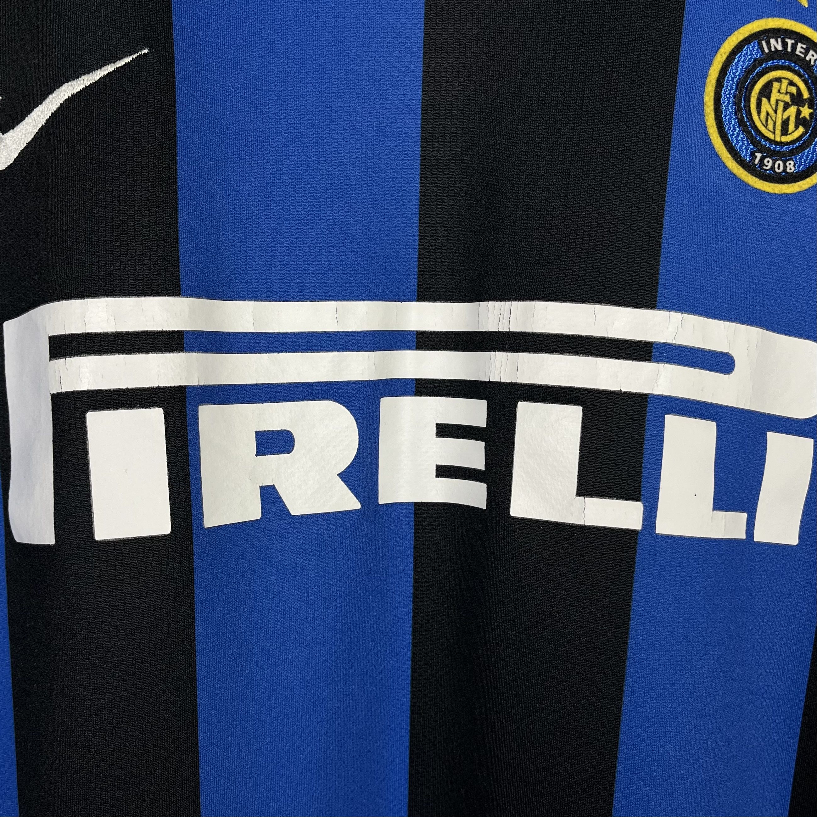 Nike Vintage Nike Inter Milan Home Soccer Jersey 2006/2007 Size US L / EU 52-54 / 3 - 6 Thumbnail