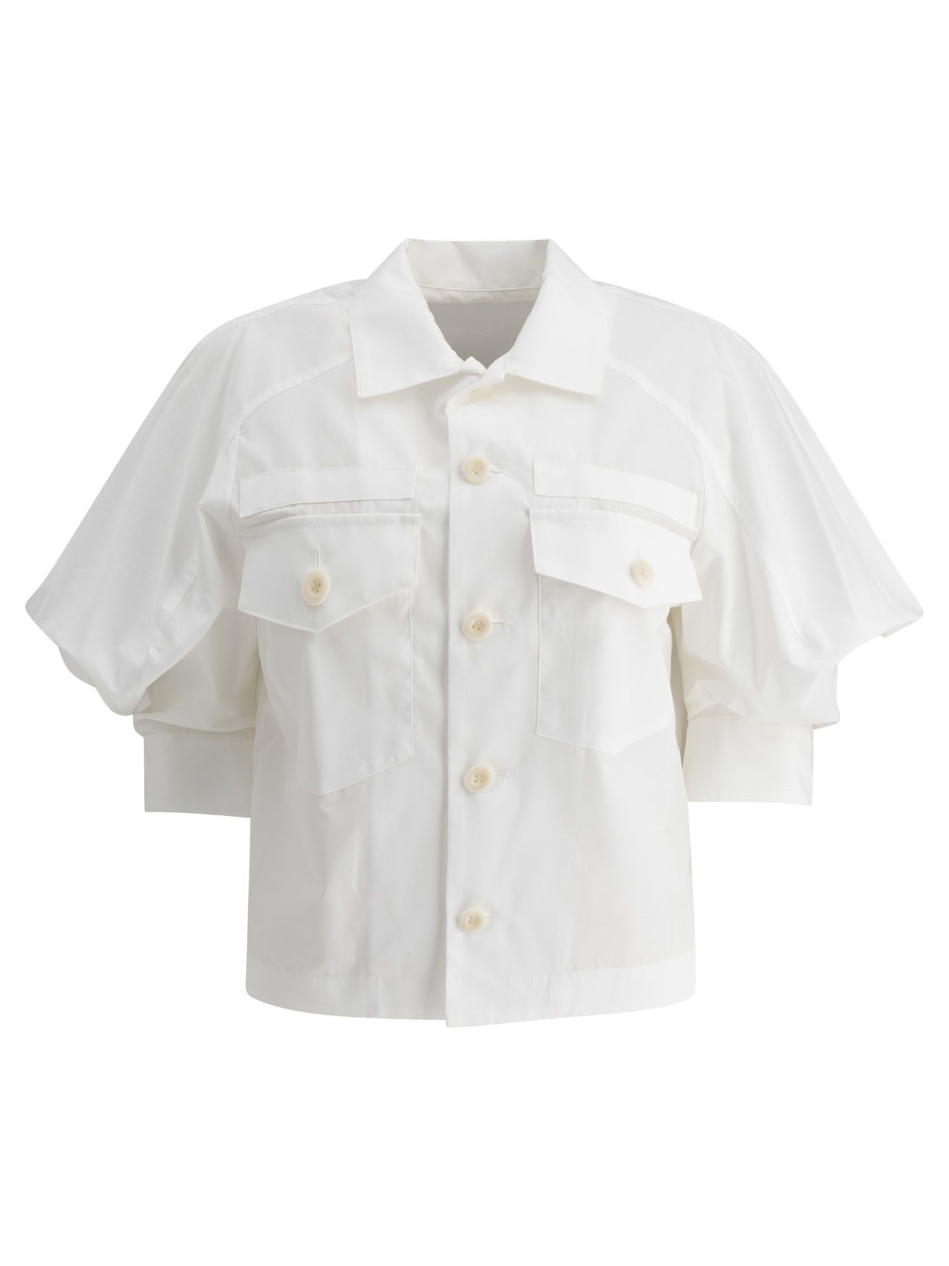 Sacai Cotton Shirt Size M / US 6-8 / IT 42-44 - 1 Thumbnail