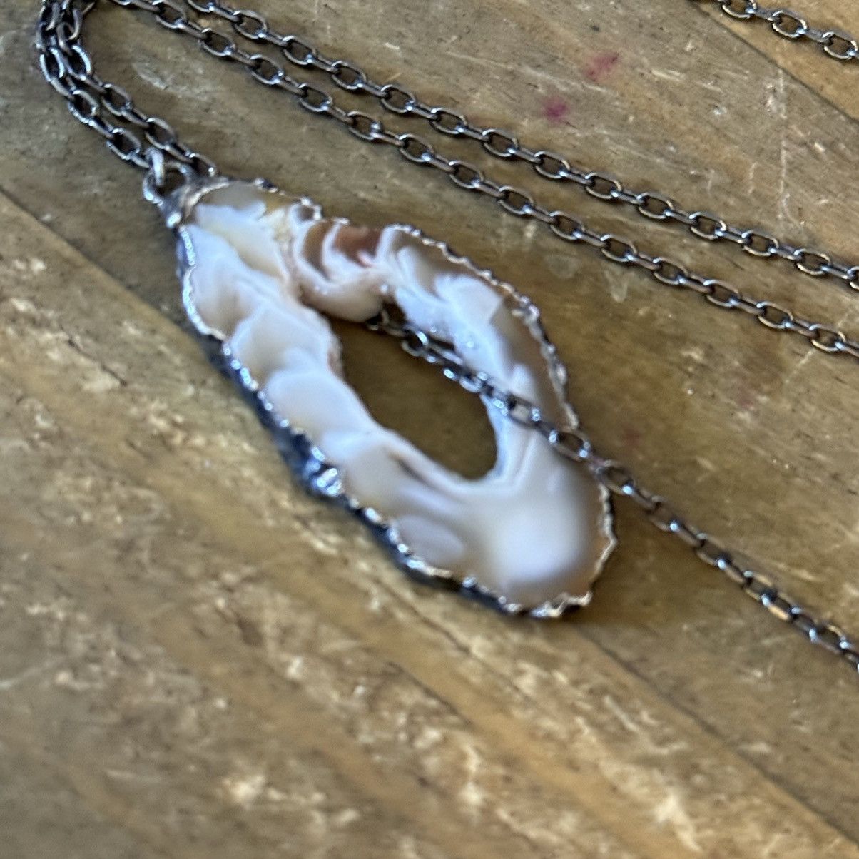 Vintage Vintage agate lariat necklace Size ONE SIZE - 3 Thumbnail