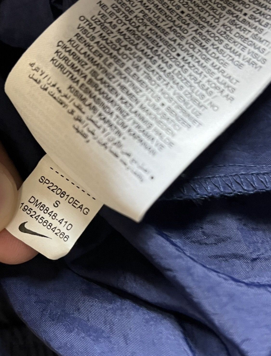 Nike × Vintage 90’s NIKE RETRO HOODED TRACK JACKET SWOOSH LOGO Y2K Size US S / EU 44-46 / 1 - 5 Thumbnail
