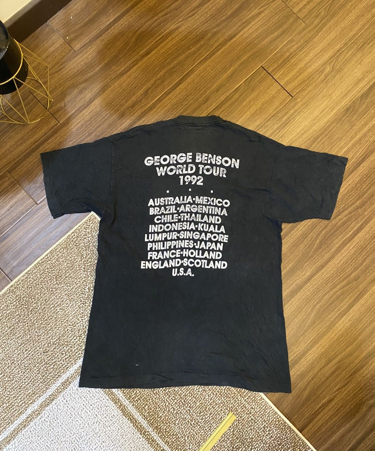 Band Tees 1992 GEORGE BENSON World Tour Tee Size US XL / EU 56 / 4 - 2 Thumbnail