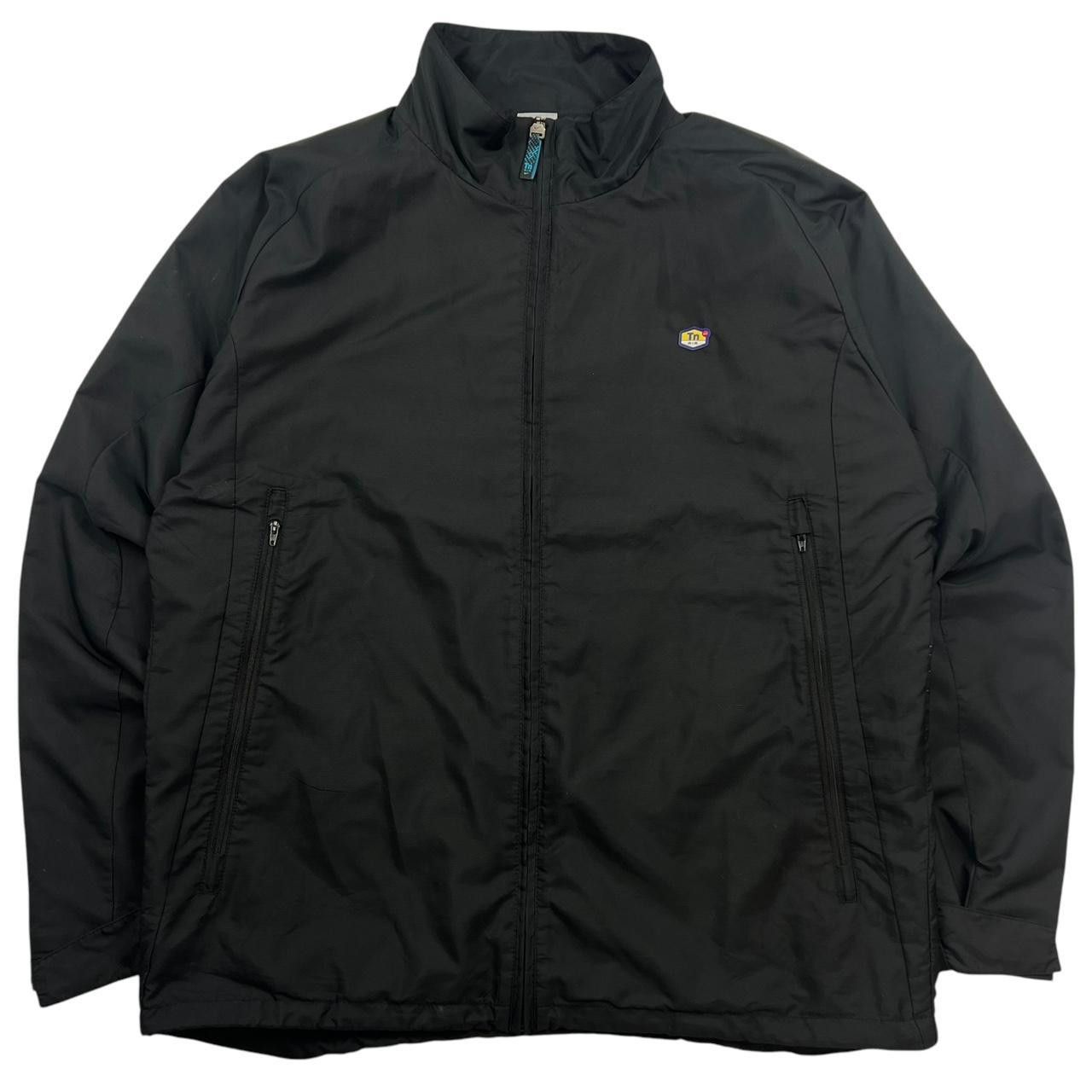 Nike Vintage 2000s Nike TN TN7 Track Jacket Black & Blue - Large Size US L / EU 52-54 / 3 - 1 Thumbnail