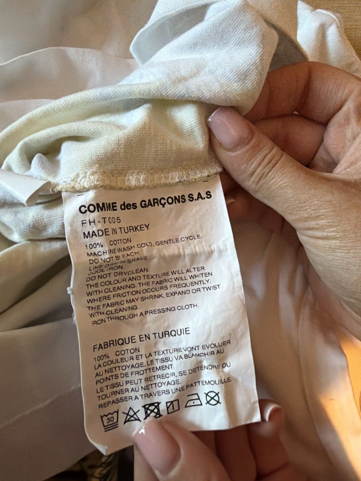 Comme des Garcons comme des garcons kaws tshirt Size US S / EU 44-46 / 1 - 8 Thumbnail
