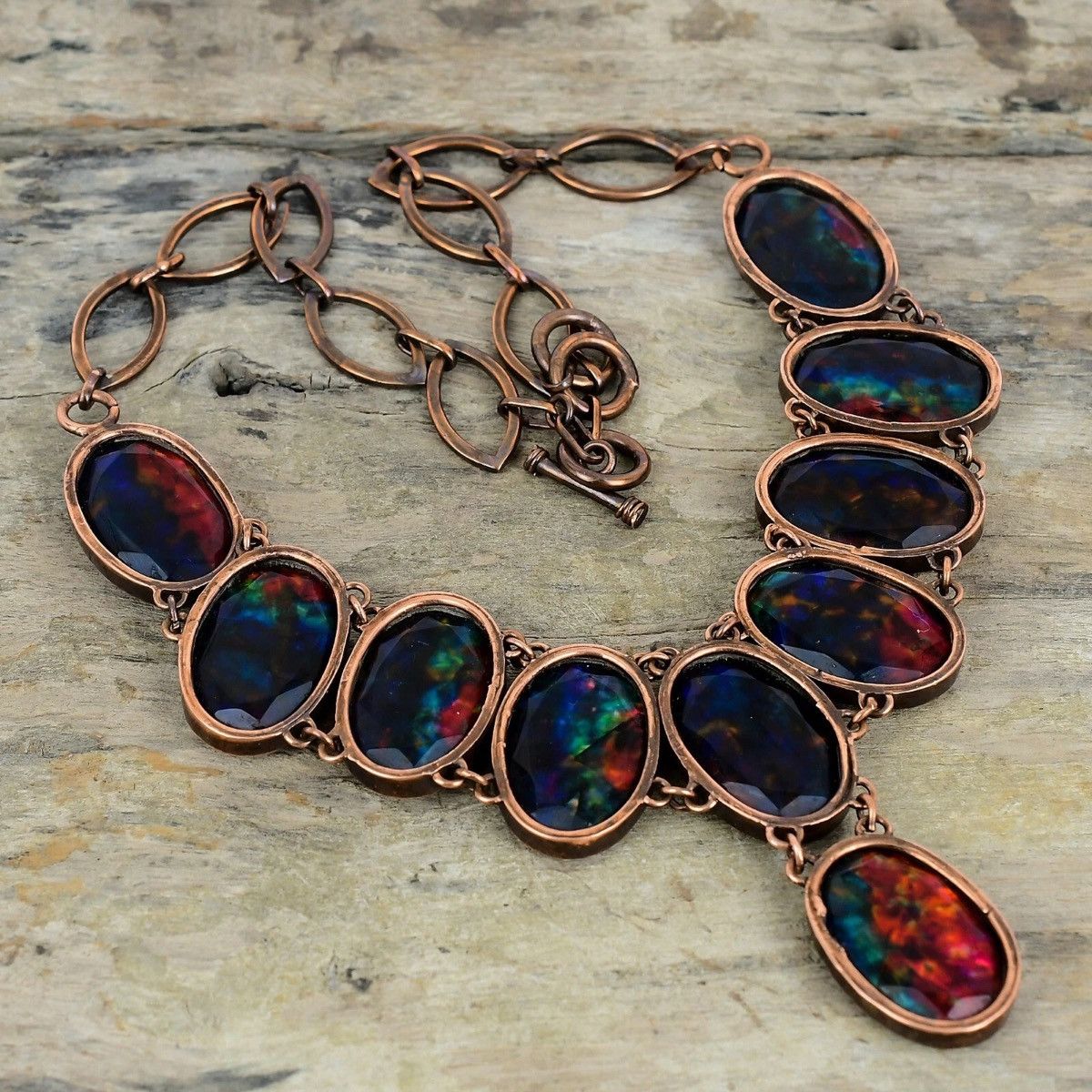 Other Copper Bestie Gift Electroformed Chain Adjustable Necklace Size ONE SIZE - 4 Thumbnail
