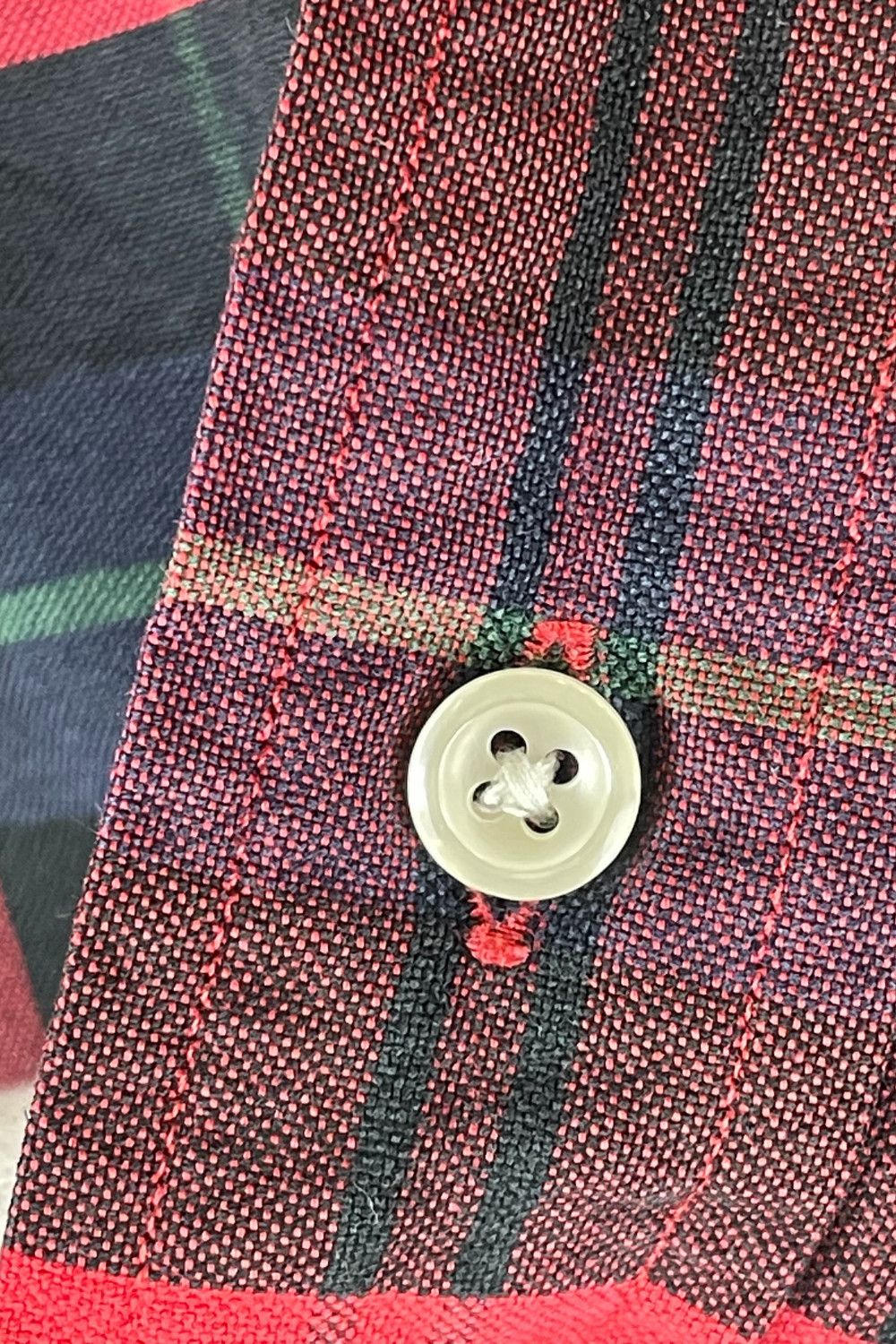 Polo Ralph Lauren × Vintage 1990s Polo Ralph Lauren “Blake” Big Tartan Shirt – XL/Tall Size US XL / EU 56 / 4 - 5 Thumbnail