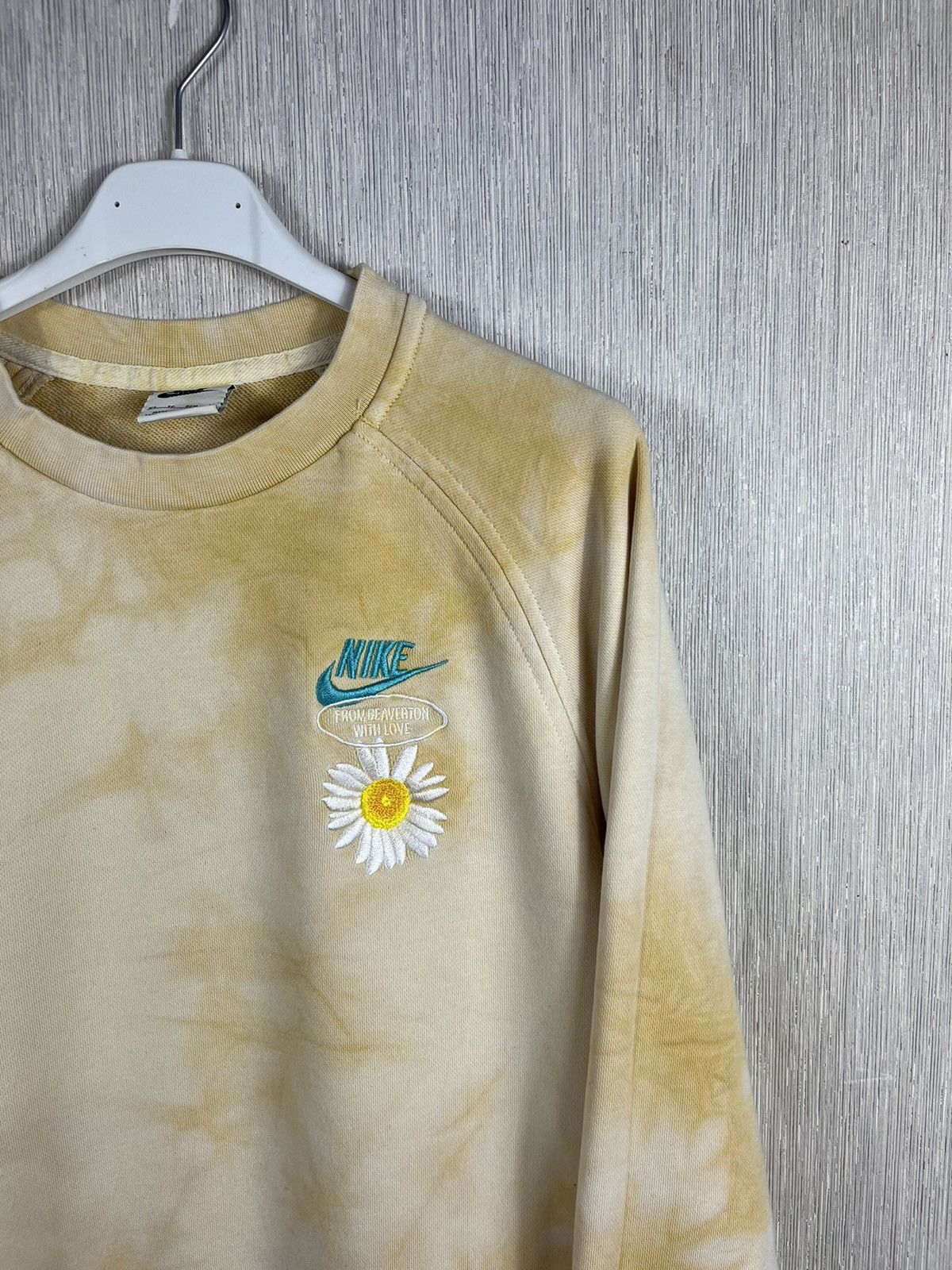 Nike Nike french terry tie dye crewneck sweatshirt daisy logo y2k Size US XS / EU 42 / 0 - 3 Thumbnail