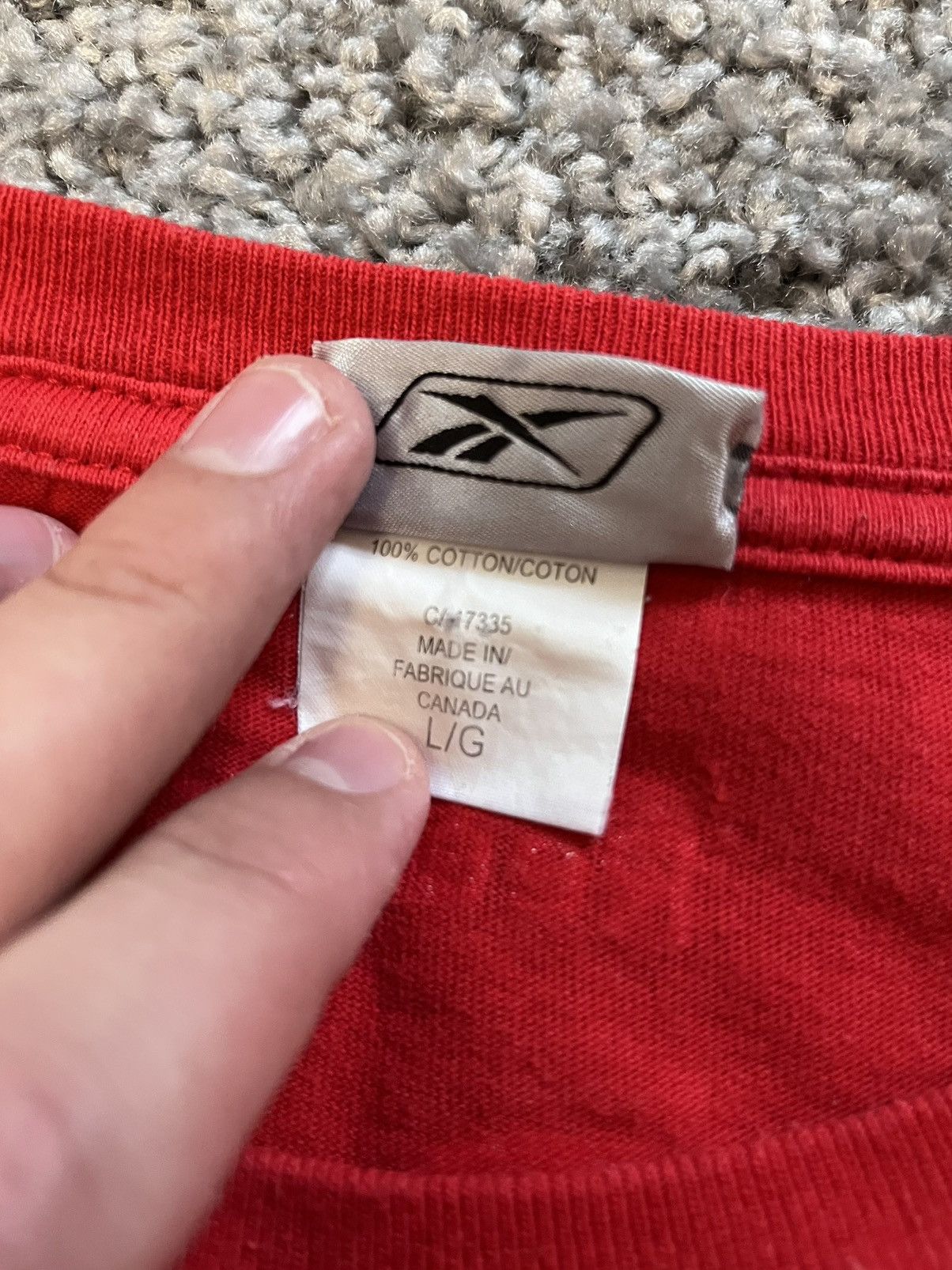 NHL × Reebok × Vintage Reebok Capitals Ovechkin t shirt 2000s Size US L / EU 52-54 / 3 - 3 Thumbnail