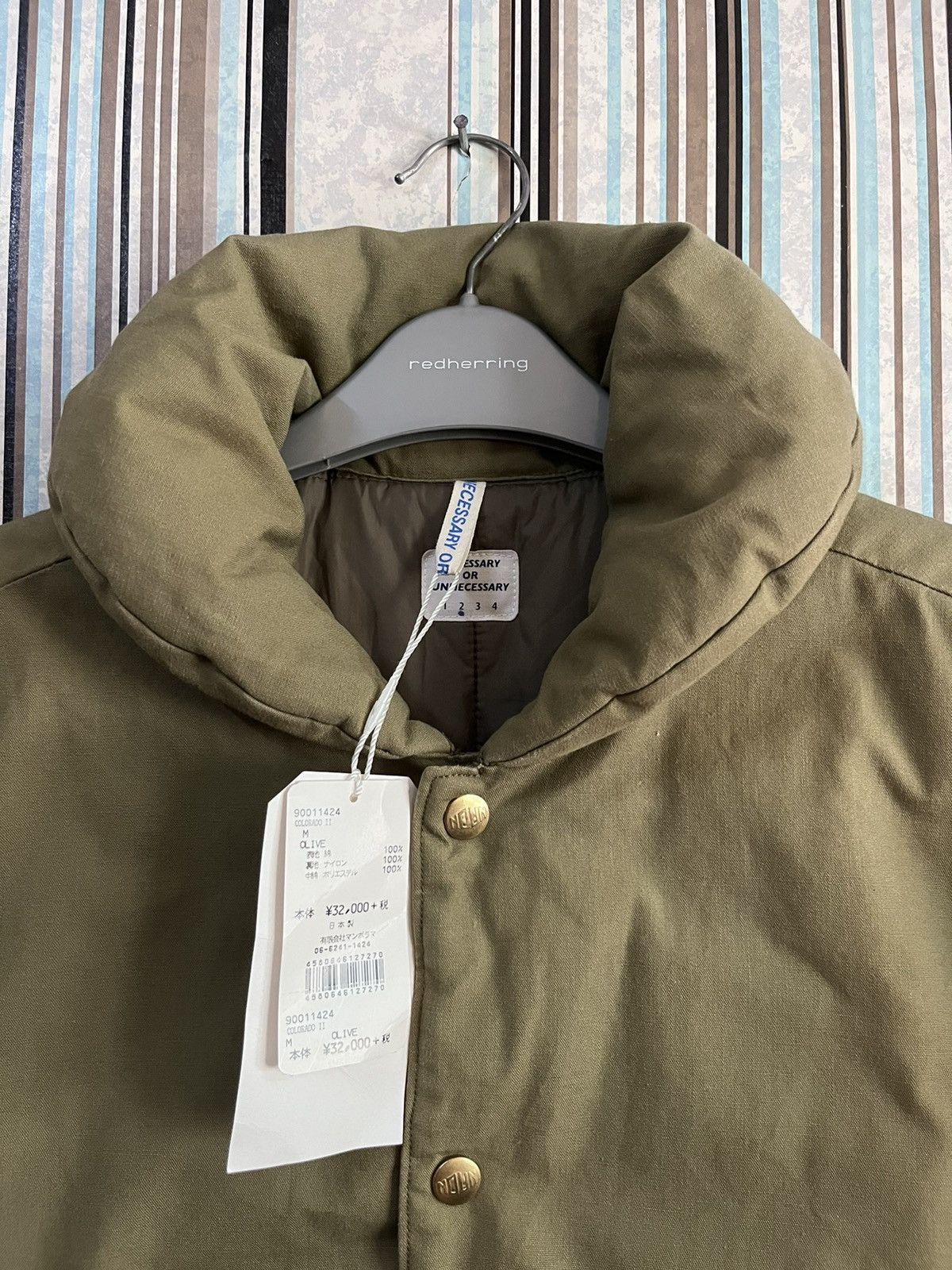 Japanese Brand 2000s NOUN necessary or unnecessary nwt #F1 Size US M / EU 48-50 / 2 - 4 Thumbnail