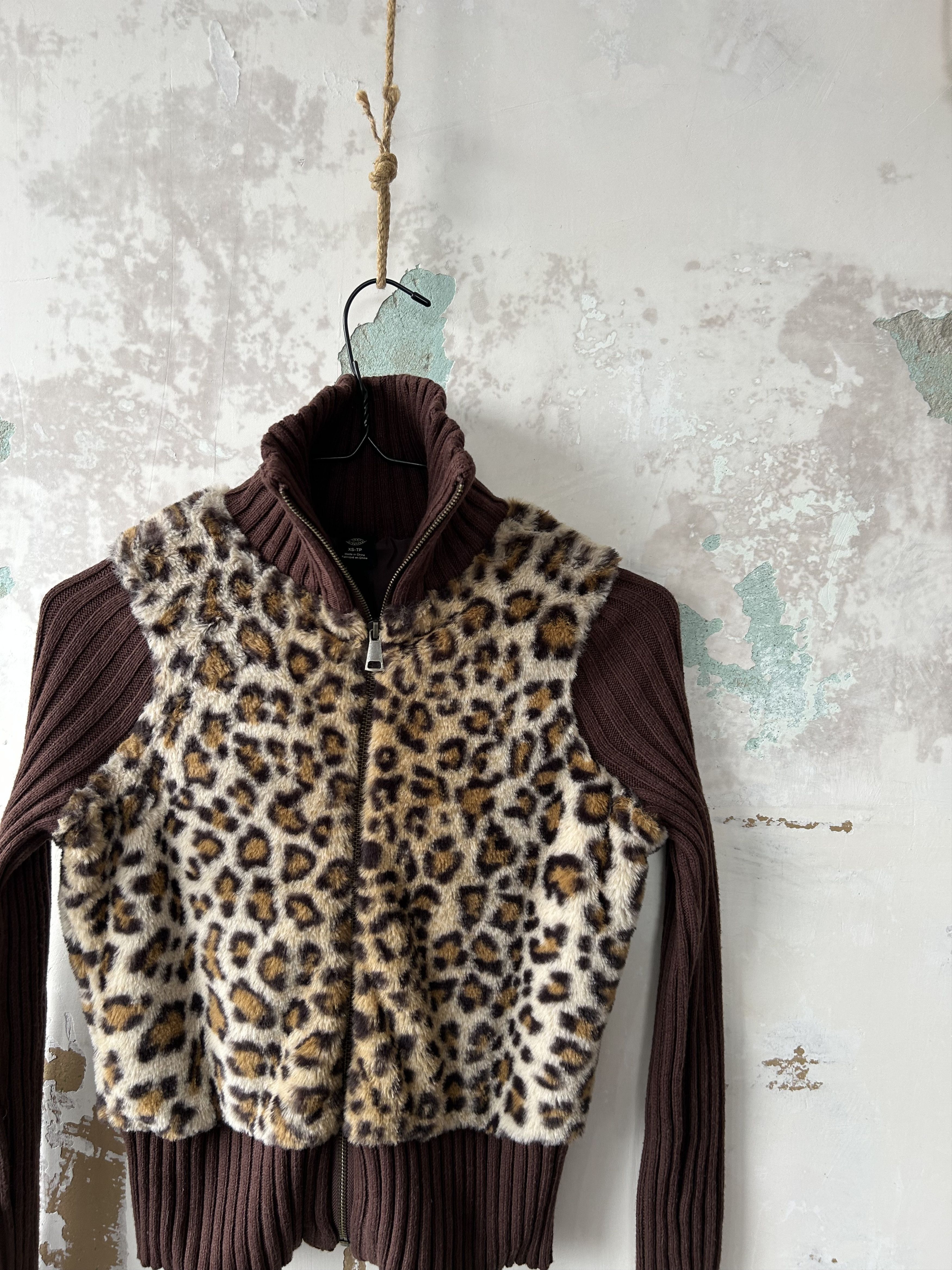 Vintage 2000’s Aesthetic Y2K Vintage Glam Faux Fur Jacket Size XS / US 0-2 / IT 36-38 - 3 Thumbnail