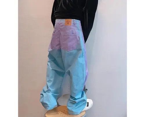 Other Trendy Gradient Baggy Jeans Size US 32 / EU 48 - 4 Thumbnail