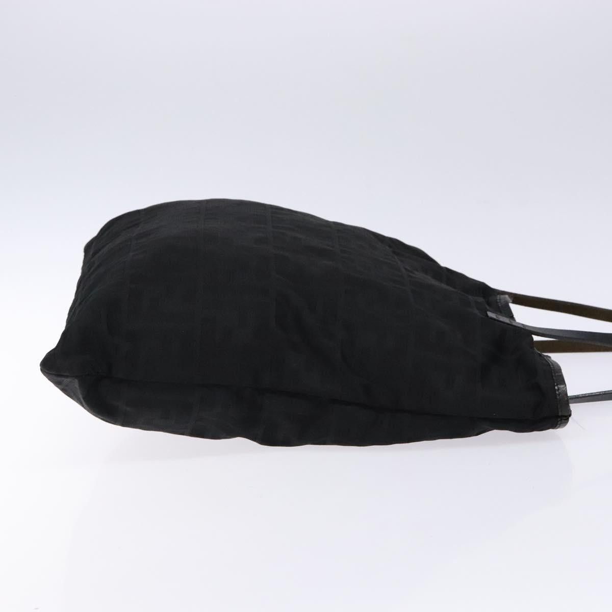 Fendi FENDI Zucca Canvas Tote Bag Black Size ONE SIZE - 4 Thumbnail