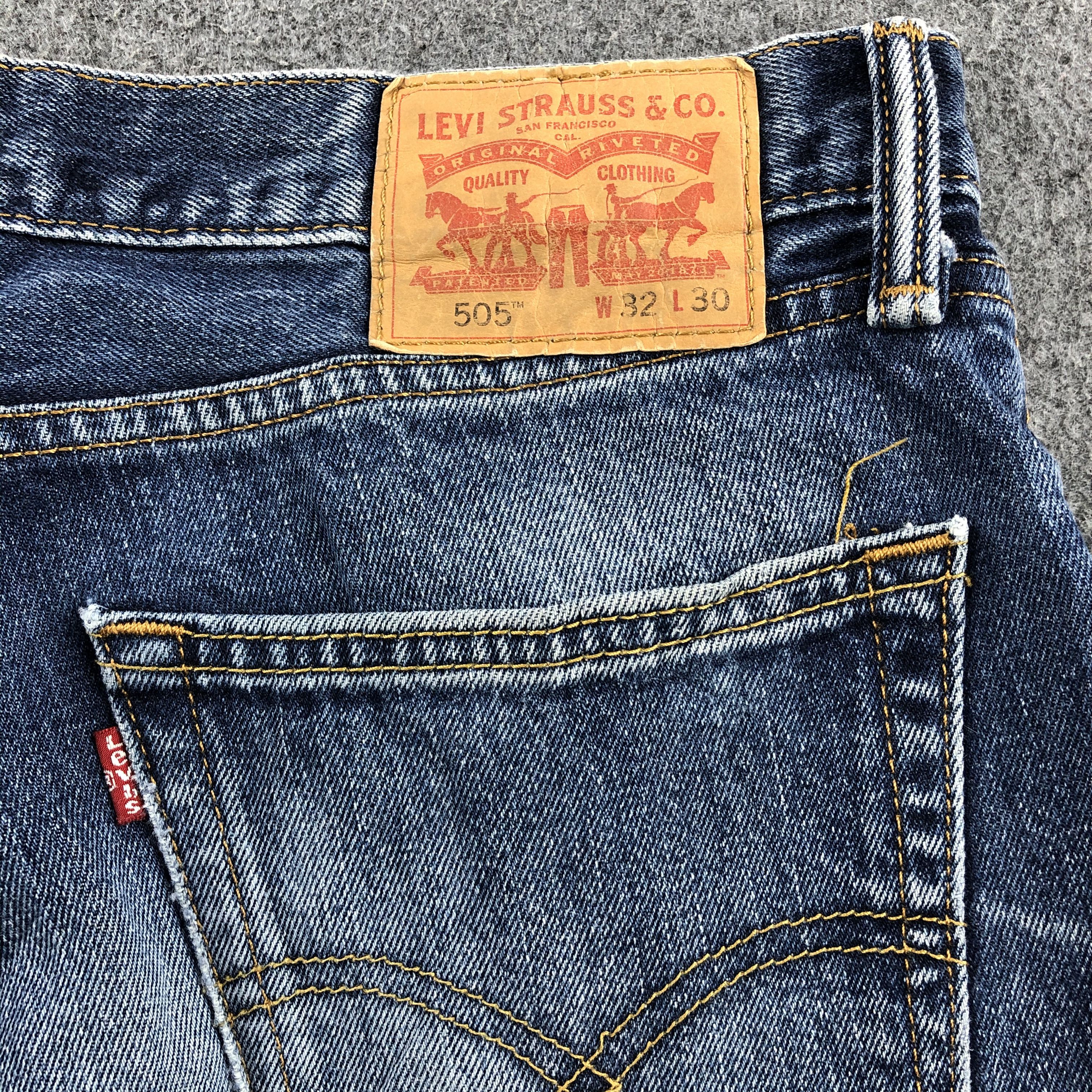 Levi's × Vintage Vintage Blue Wash Levis 505 Jeans-JM1108 Size US 32 / EU 48 - 6 Thumbnail