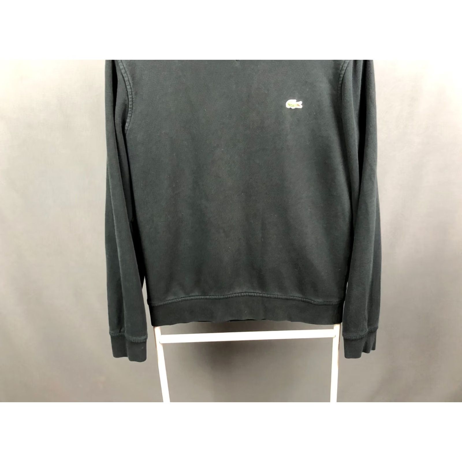 Lacoste Lacoste Sport Sweatshirt Black Cotton Men Size 4 Pullover Crew Neck Ribbed Logo Size US S / EU 44-46 / 1 - 5 Thumbnail