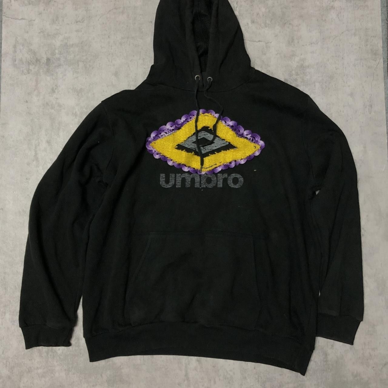 Umbro Umbro black hoodie with purple accents #skater Size US XXL / EU 58 / 5 - 1 Thumbnail