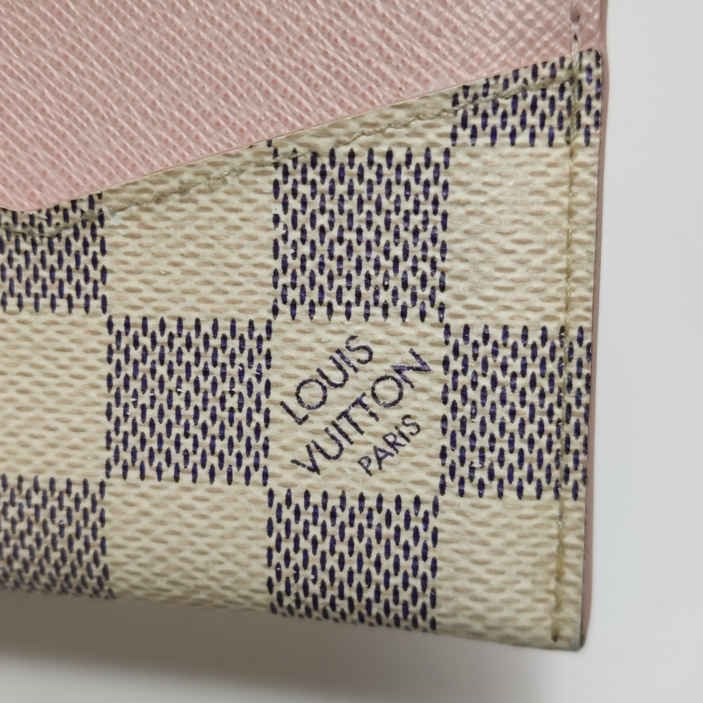 Louis Vuitton Louis Vuitton (LV) Daily leather checkerboard card holder c Size ONE SIZE - 3 Thumbnail
