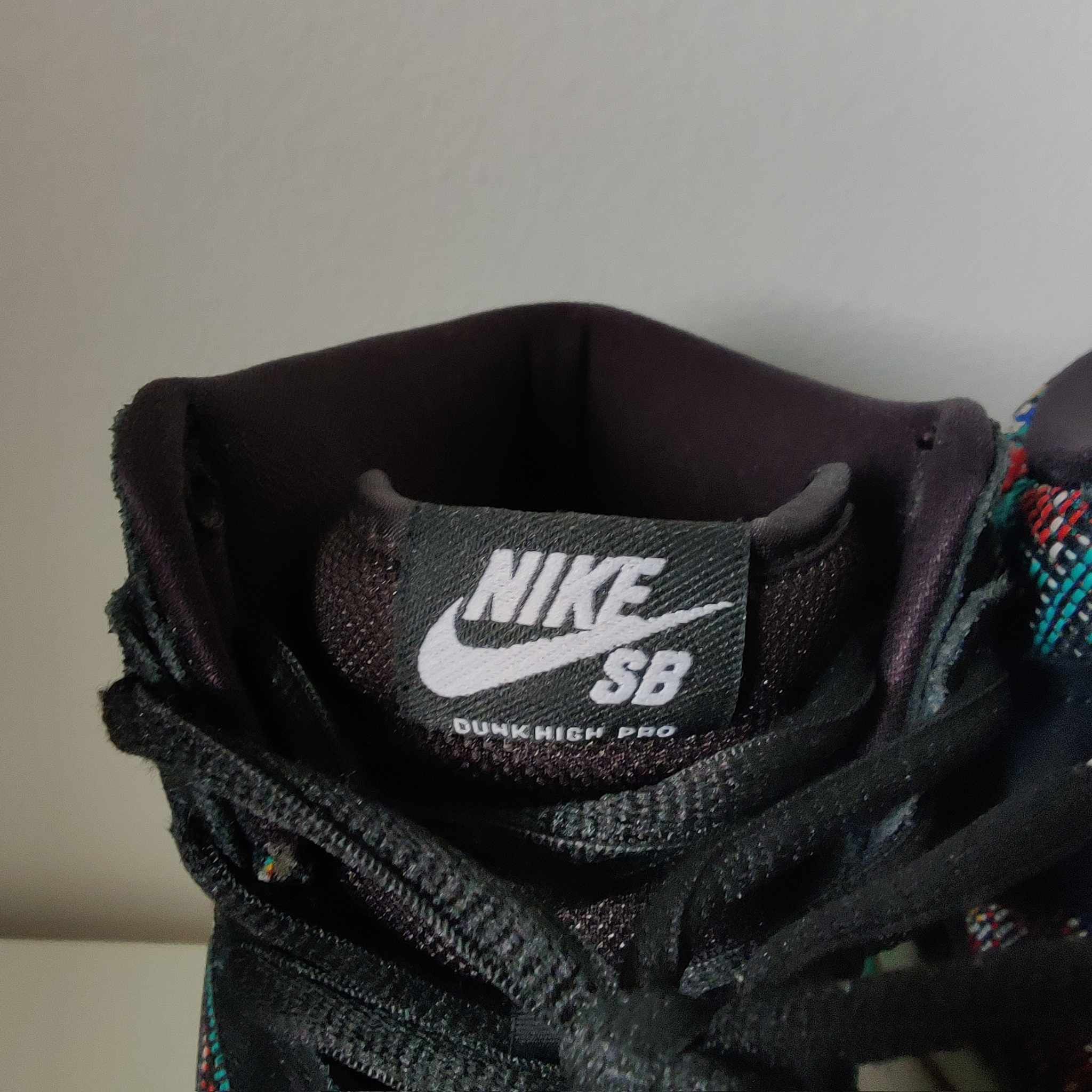 Nike Nike SB Dunk High Premium ‘Seat Cover’ Aztec Geometry Suede Size US 10.5 / EU 43-44 - 7 Thumbnail