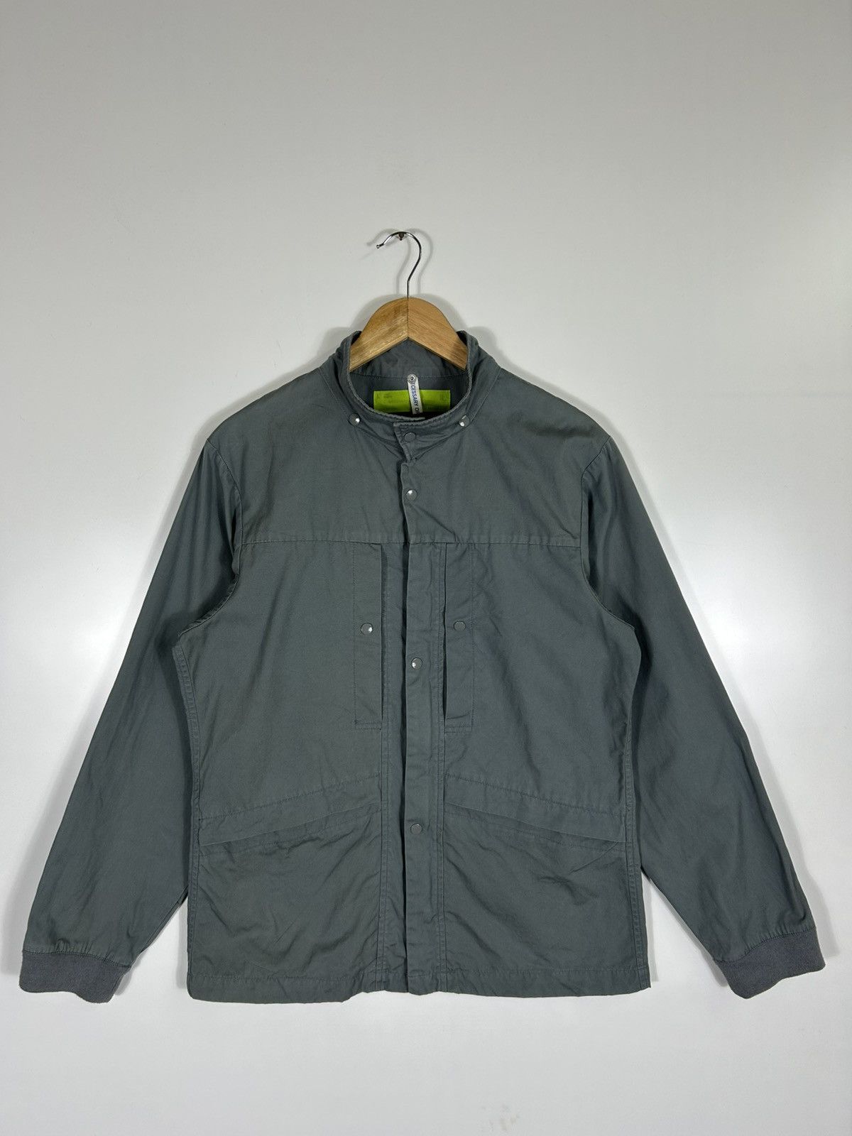 Japanese Brand 🔥Necessary Or Unnecessary Japan Workwear Style Zipper Jacket Size US L / EU 52-54 / 3 - 1 Thumbnail