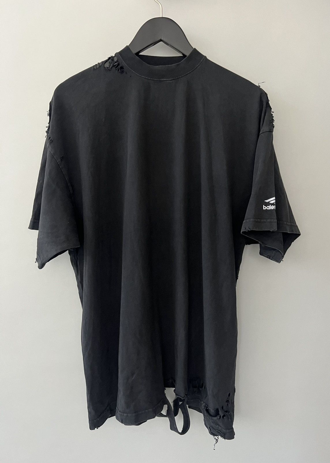 Balenciaga Balenciaga 3B Sports Icon Repaired T-Shirt Vintage Jersey Size US S / EU 44-46 / 1 - 5 Thumbnail