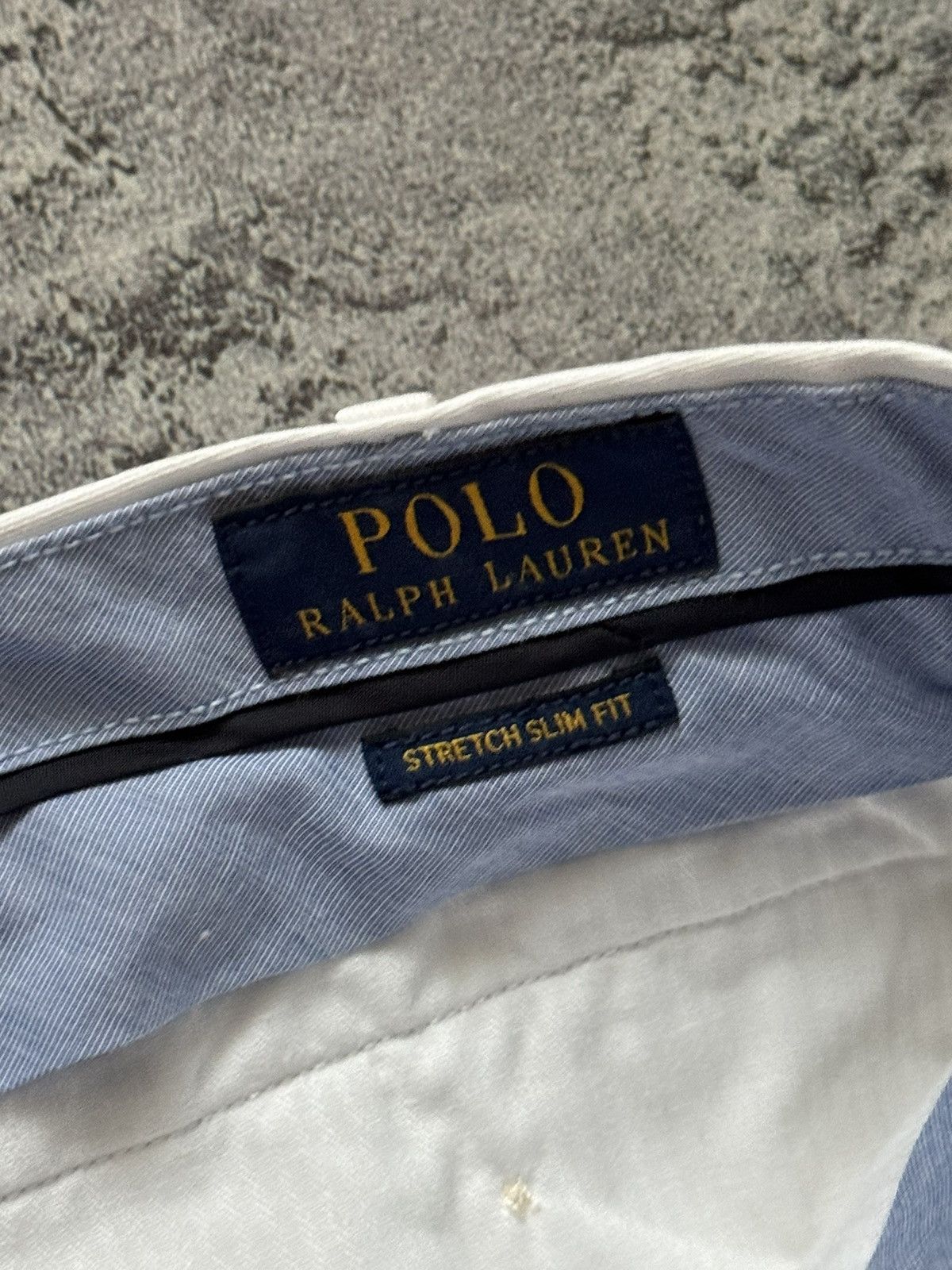 Polo Ralph Lauren × Vintage Polo Ralph Lauren 32/32 white chino pant trouser Jean stretc Size US 32 / EU 48 - 11 Thumbnail
