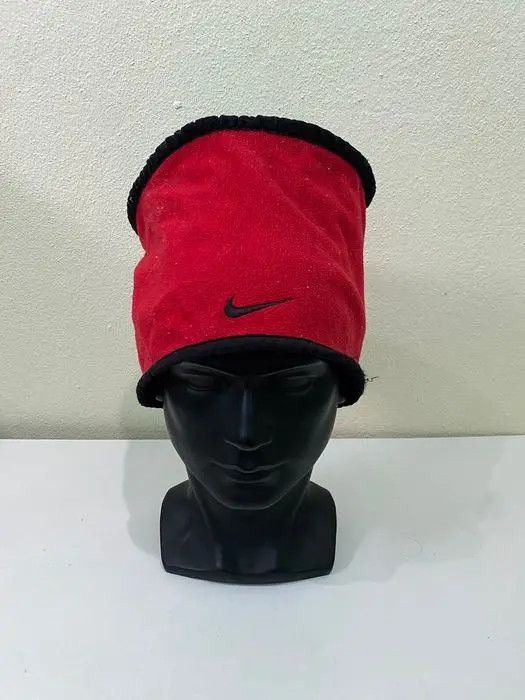 Nike × Vintage Nike Small Logo Neck Gaiter/ Beanie Hat Size ONE SIZE - 5 Thumbnail