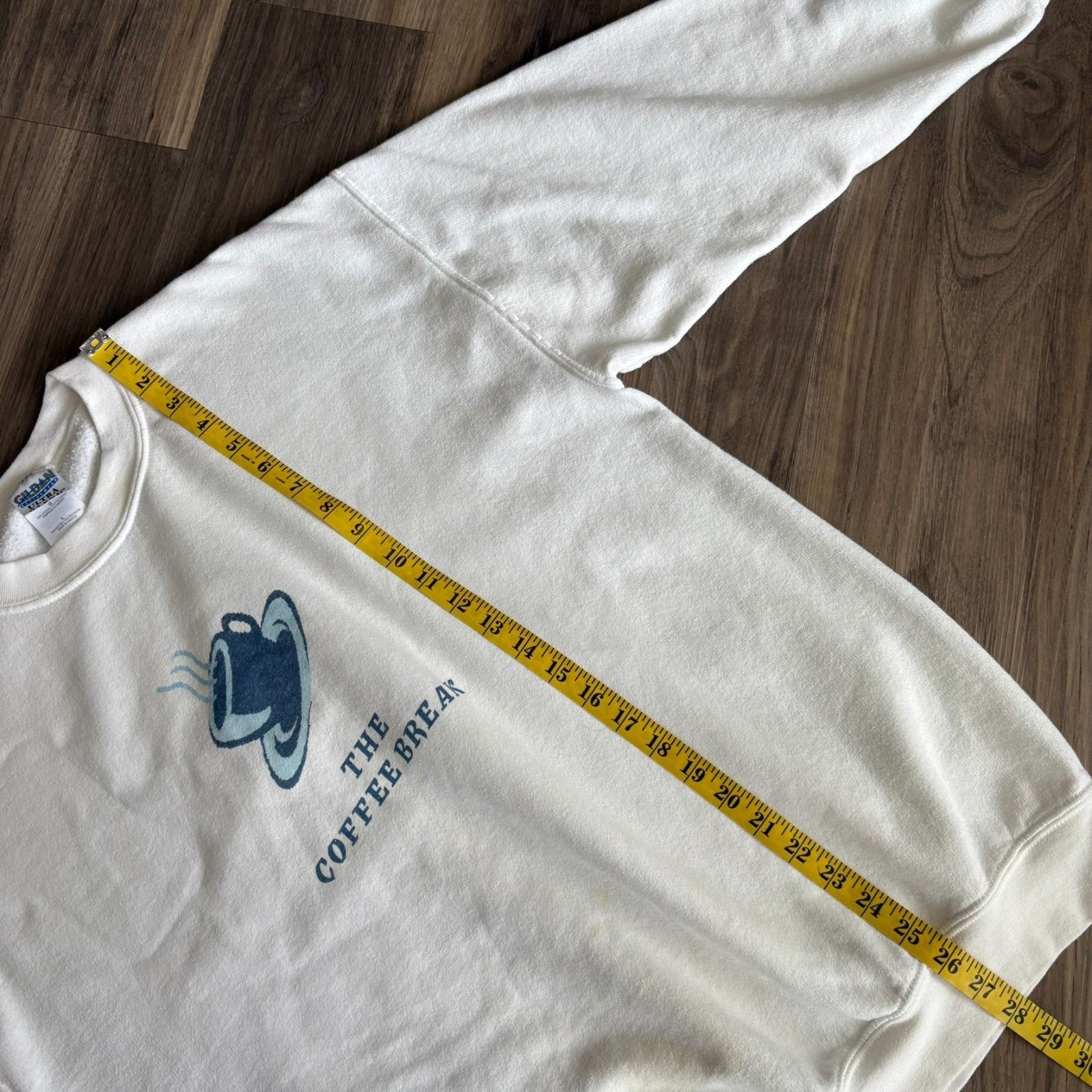 Vintage Vintage Coffee Sweatshirt Men's Size L 1990s Worn Size US L / EU 52-54 / 3 - 4 Thumbnail