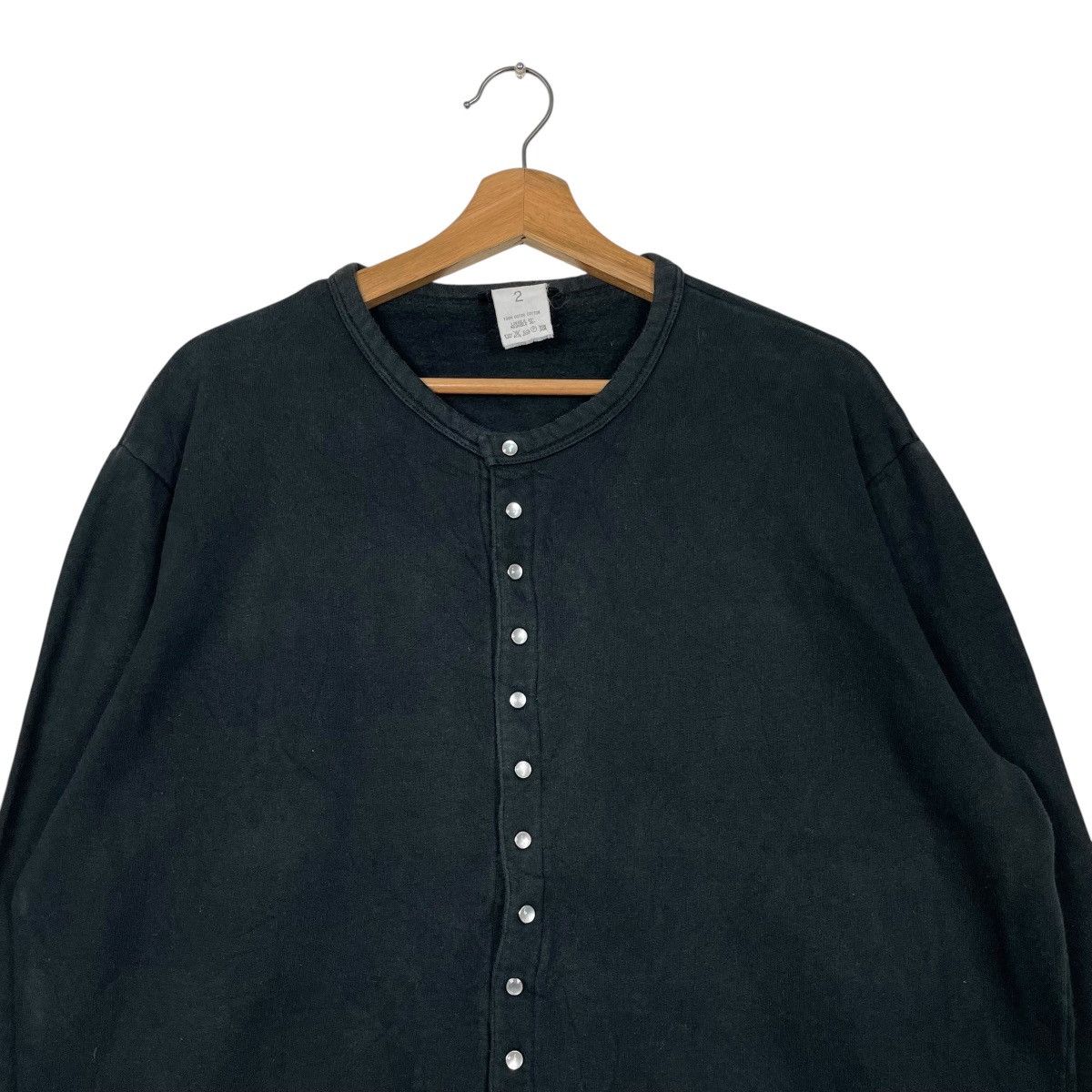 agnes b. Vintage Agnes B Snap Button Women Cardigan Size M / US 6-8 / IT 42-44 - 2 Thumbnail