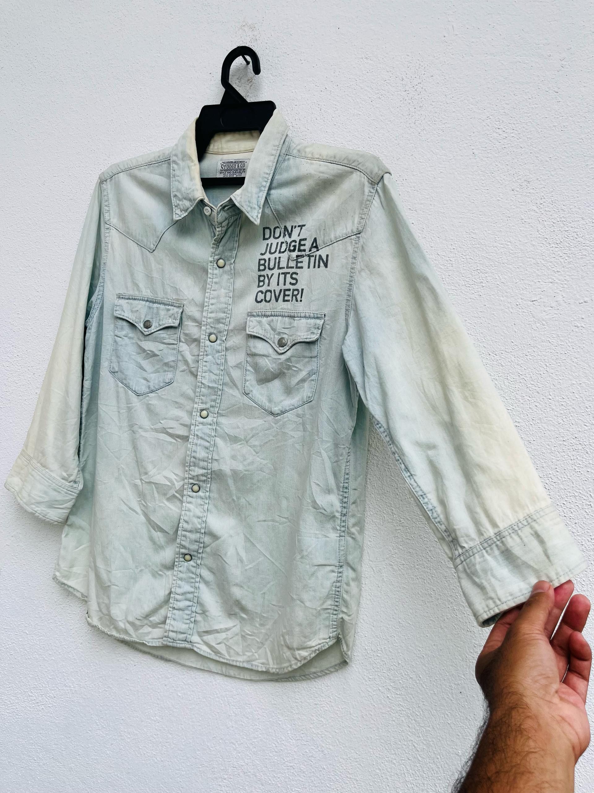 Japanese Brand Vintage Bullet Don’t Judge It By It’s Cover Fashion Style Size M / US 6-8 / IT 42-44 - 5 Thumbnail