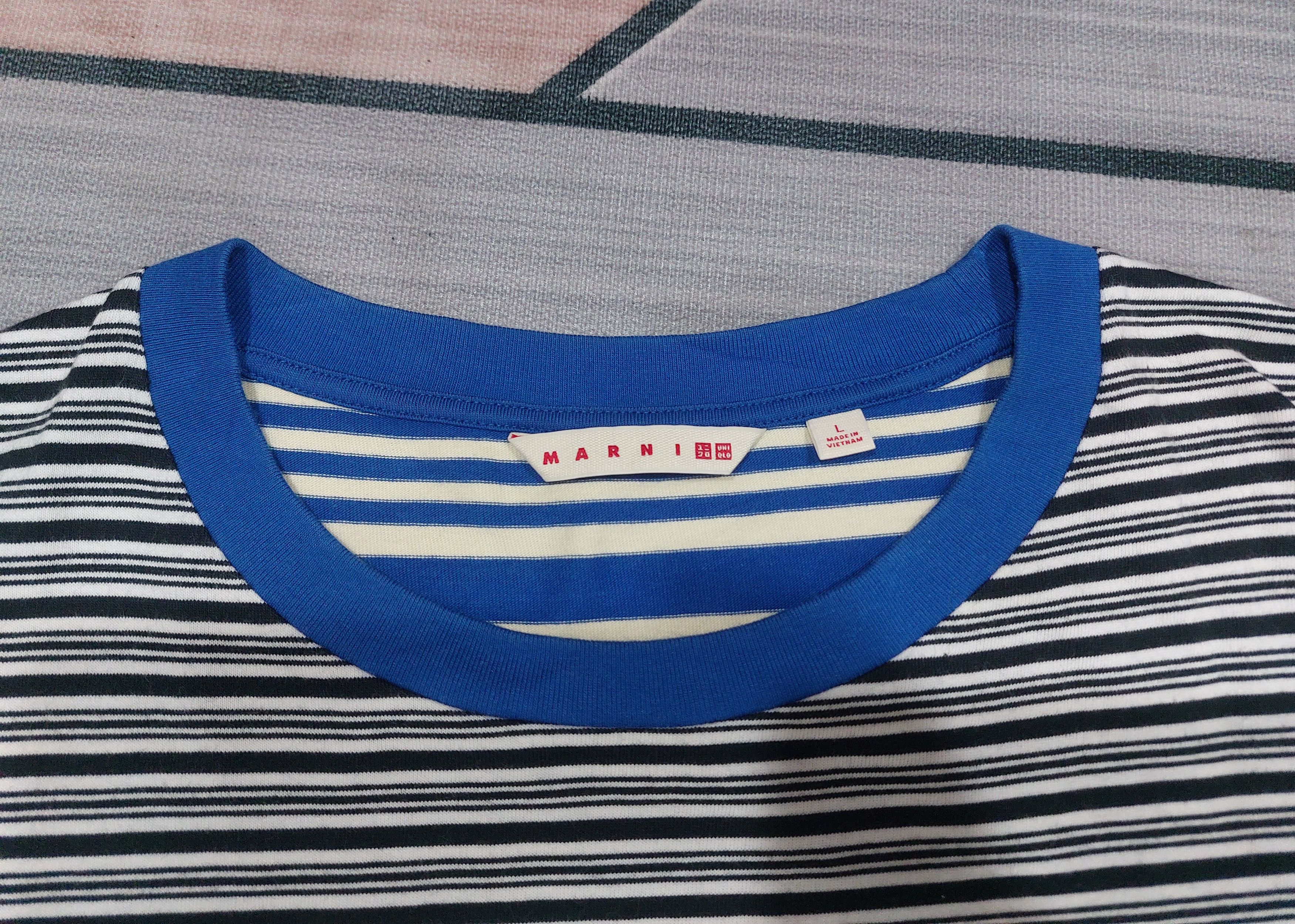 Marni × Uniqlo MARNI X UNIQLO STRIPE TEE Size US L / EU 52-54 / 3 - 5 Thumbnail