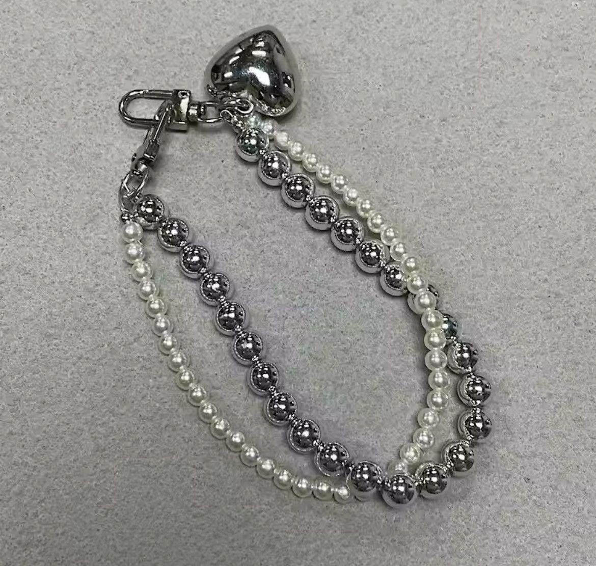 Vintage Love Bead Trendy Keychain Size ONE SIZE - 3 Thumbnail