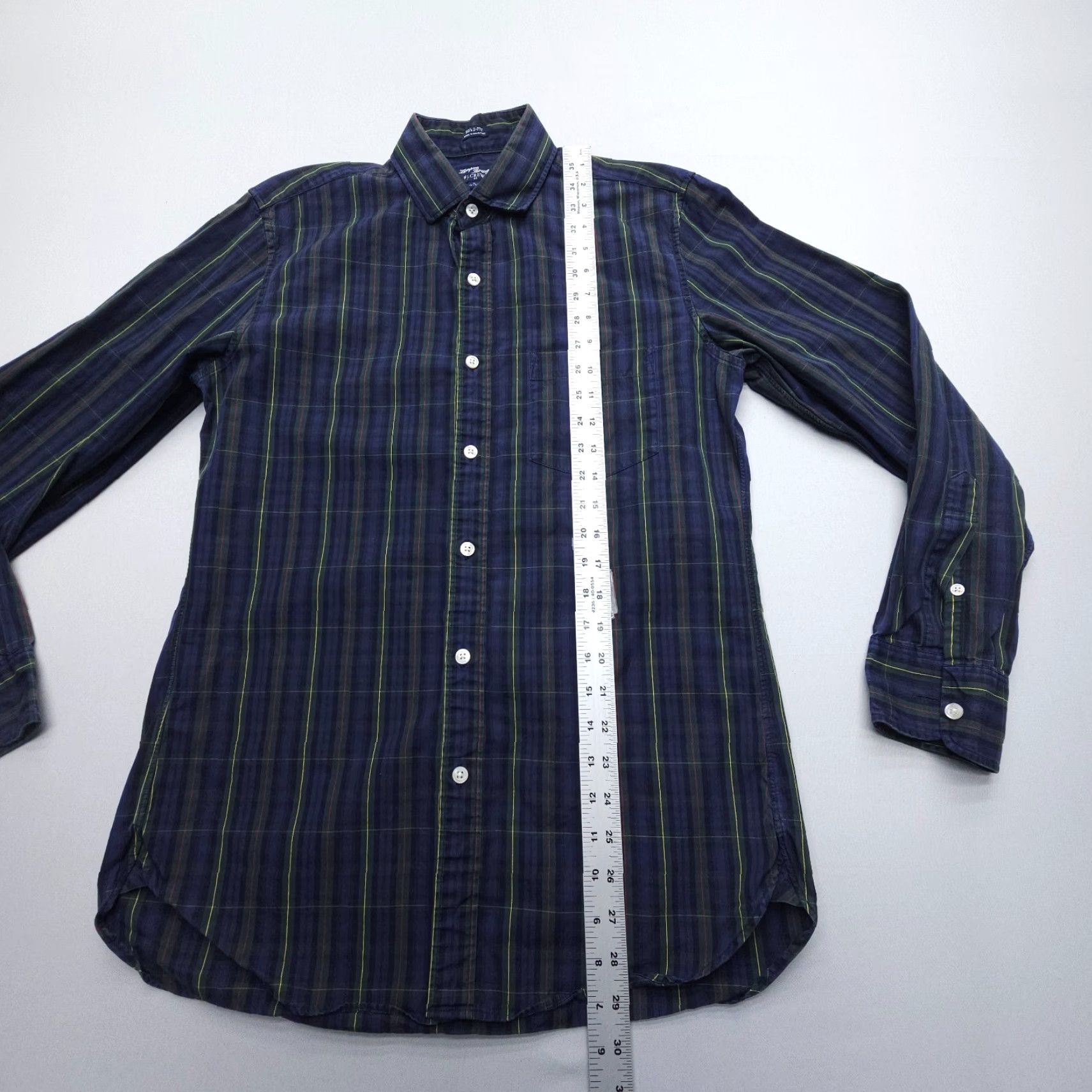 J.Crew J.CREW Button-Up Shirt Mens M Plaid 2 Ply Shirtings Classic Casual Long Sleeve Collared Slim Fit Multicolor Size US M / EU 48-50 / 2 - 7 Thumbnail