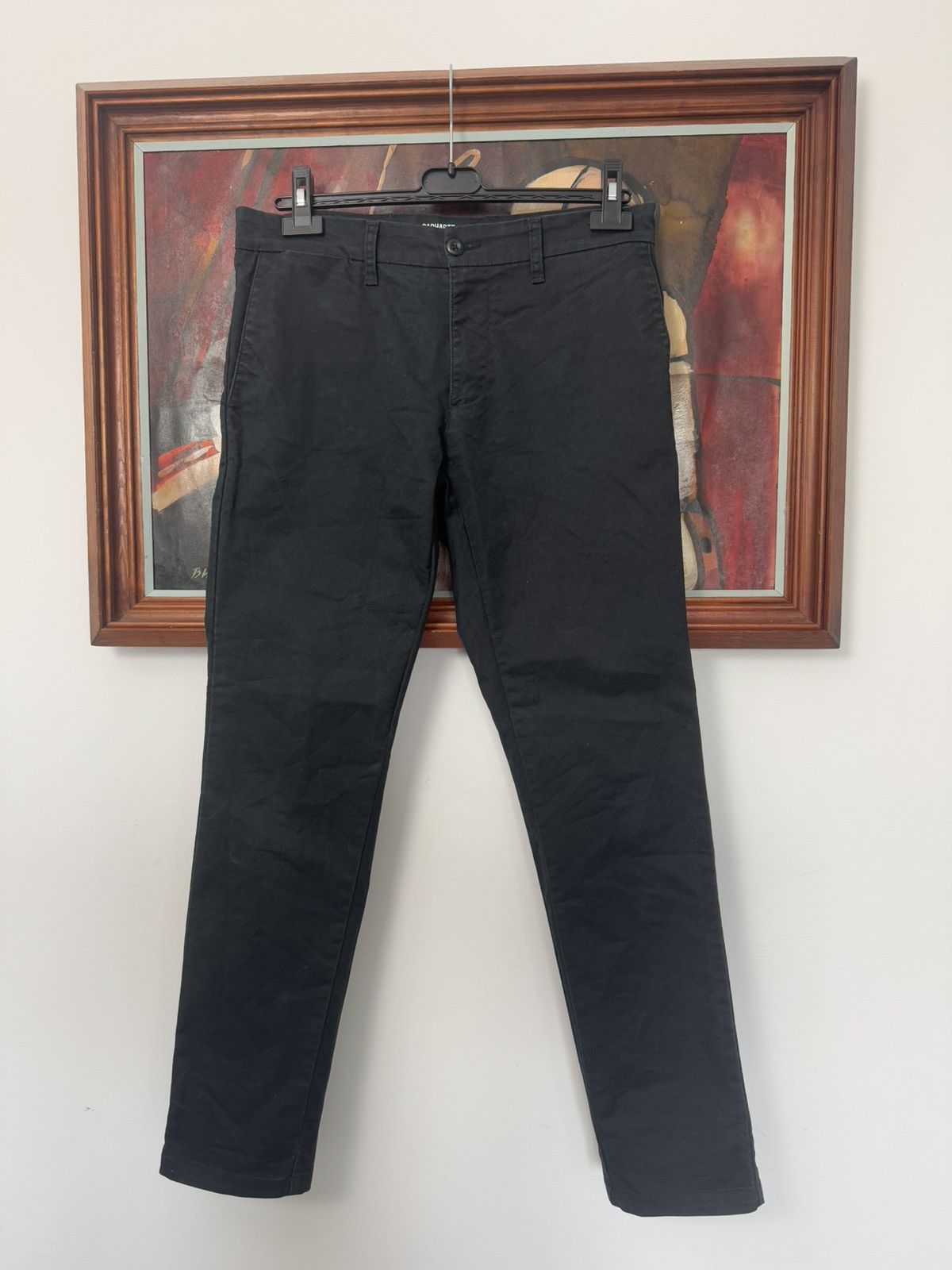 Carhartt Carhartt Sid Pant Black Skate Casual Hype Y2k Slim Casual Size US 32 / EU 48 - 2 Thumbnail