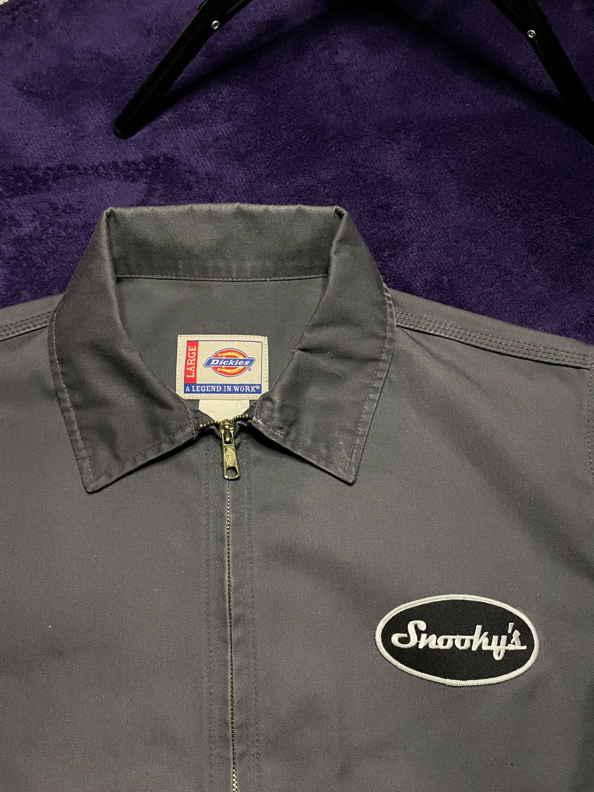 Vintage Vintage Dickies Eisenhower Workwear Full-zip Jacket Snookys Size US L / EU 52-54 / 3 - 5 Thumbnail