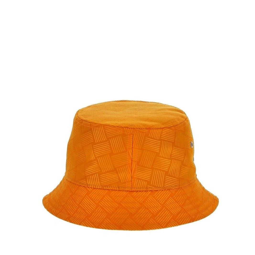 Bottega Veneta NWT BOTTEGA VENETA Bucket Hat 692795 Orange Size S Size ONE SIZE - 1 Thumbnail