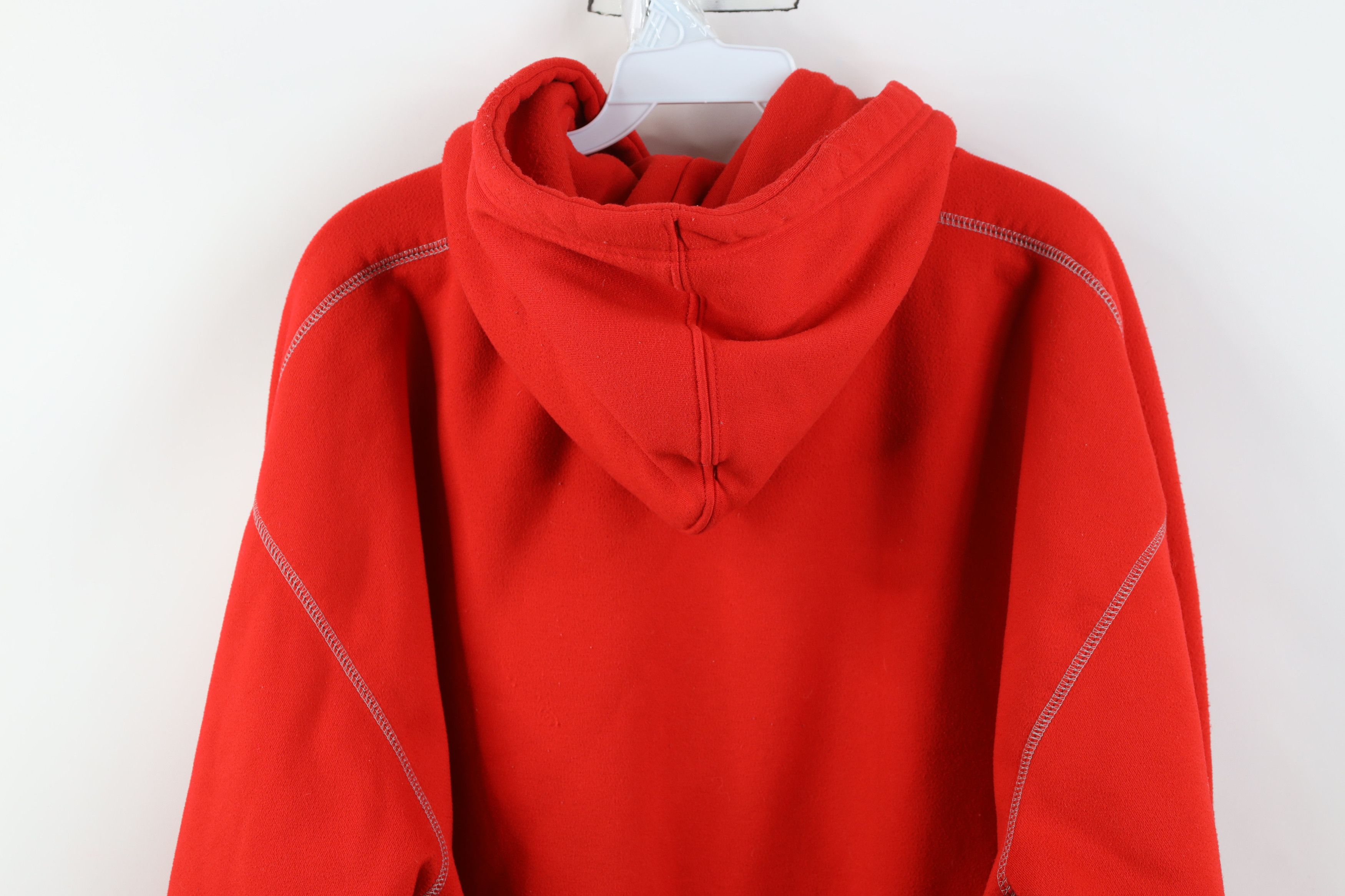 Vintage Vintage Spell Ohio State University Hoodie Sweatshirt Red Size US XL / EU 56 / 4 - 13 Thumbnail