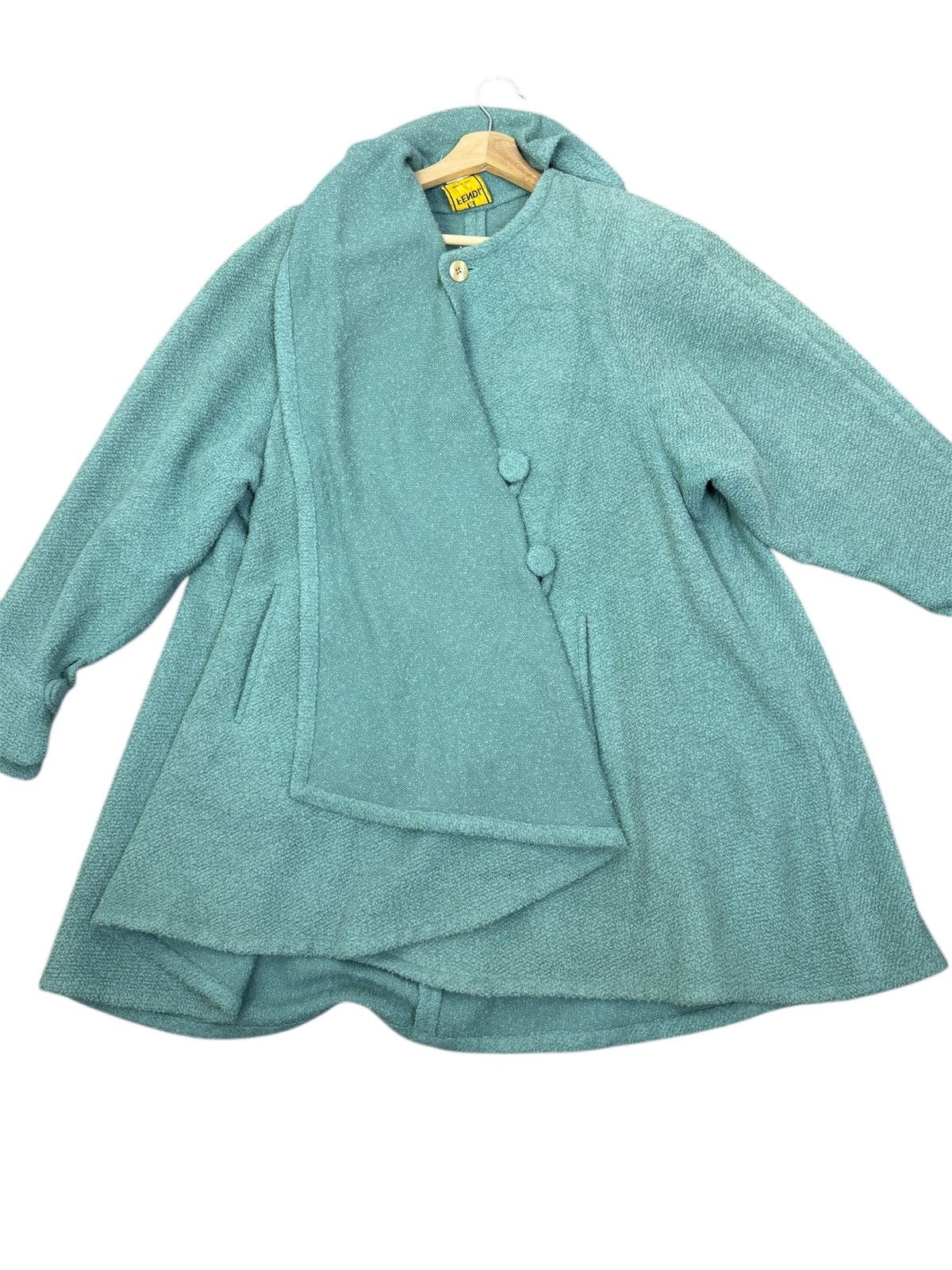 Designer × Fendi × Vintage Vintage Fendi blouses Wool Size M / US 6-8 / IT 42-44 - 15 Thumbnail