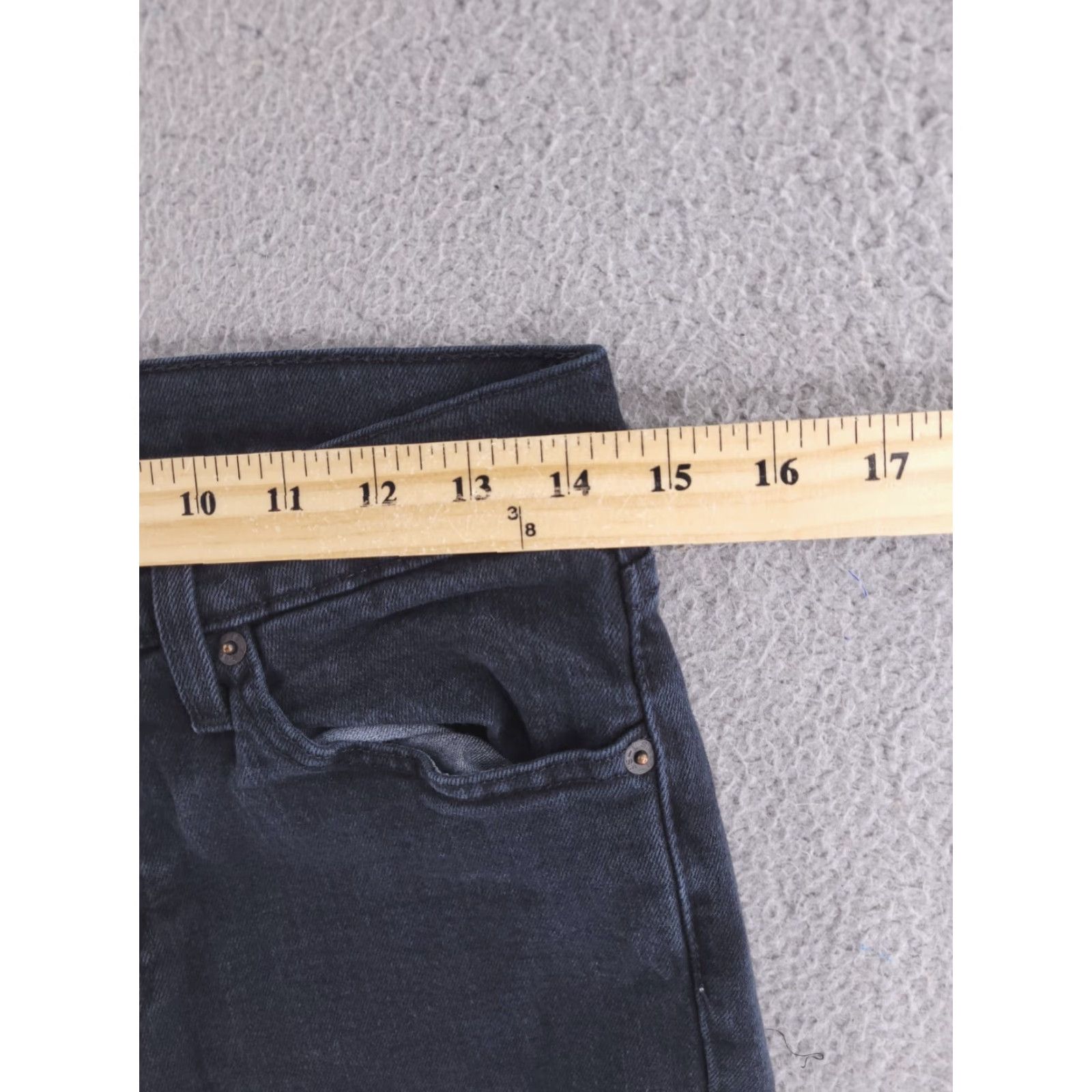Levi's Levi's Jeans Skinny Black 29x32 Men Regular Denim Size US 29 - 6 Thumbnail