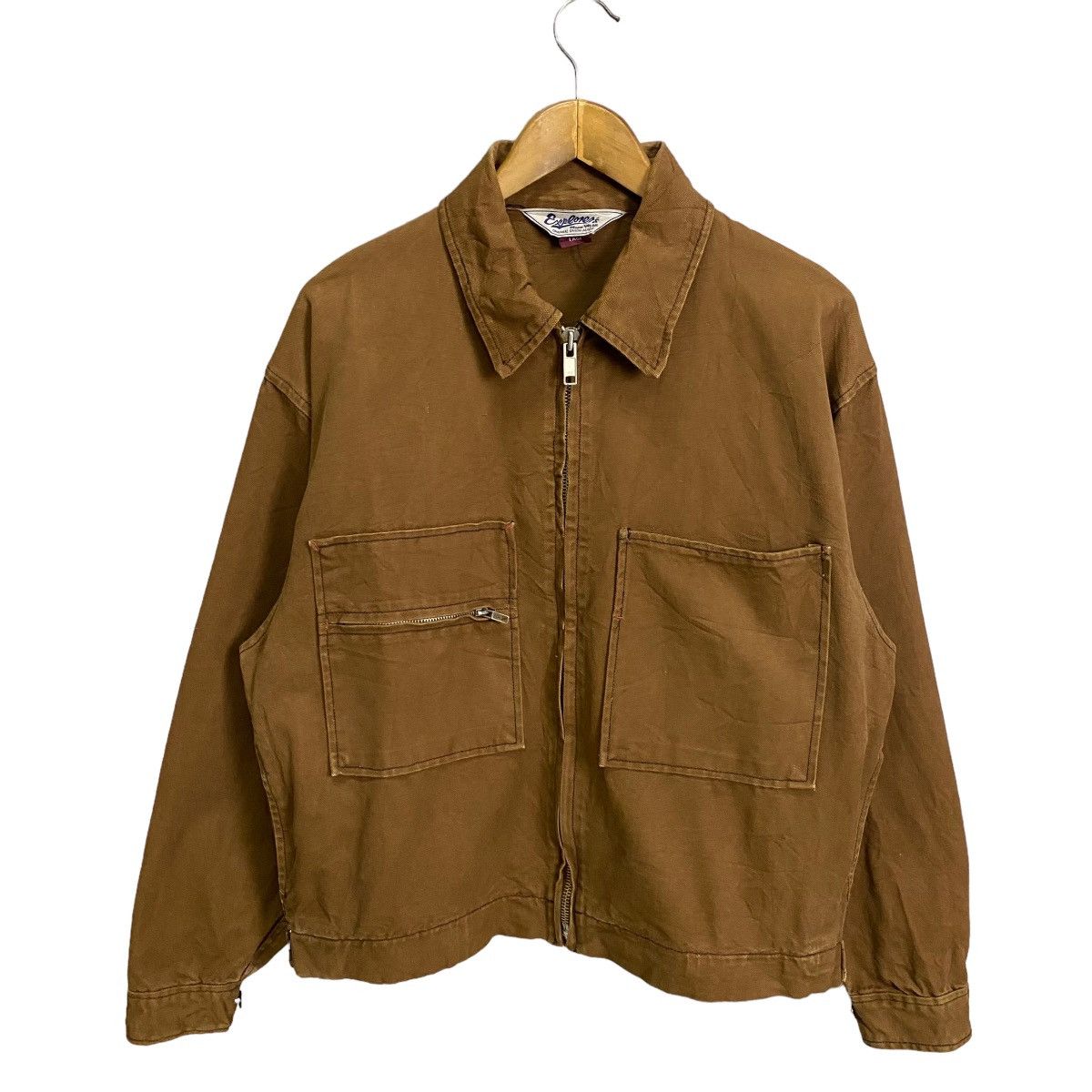 Vintage Vintage Union Made Explorer's chore jacket Size US L / EU 52-54 / 3 - 1 Thumbnail