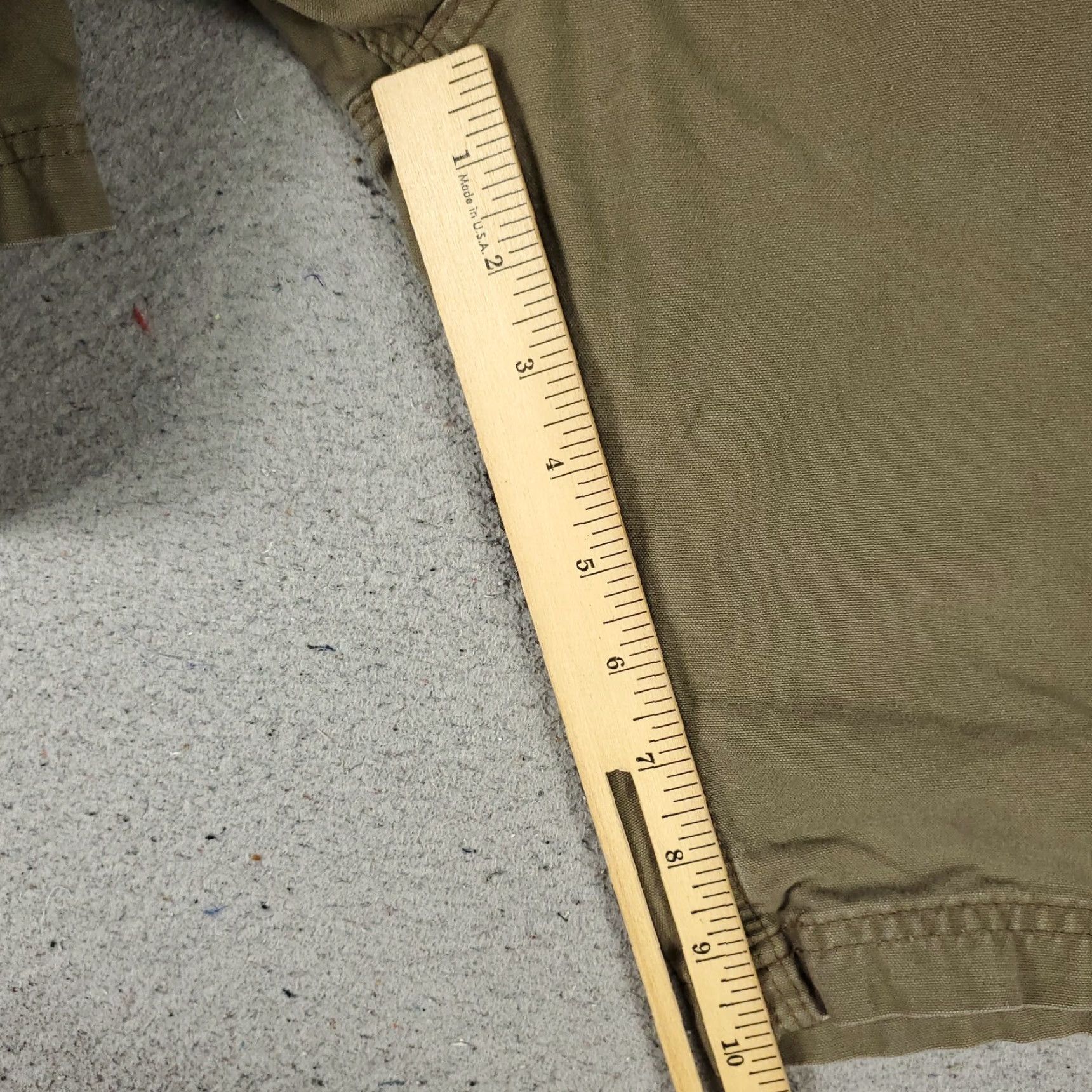 Carhartt Carhartt Beige Canvas Carpenter Shorts Mens Size 40 Regular Fit 5-Pocket Workwear Size US 40 / EU 56 - 6 Thumbnail