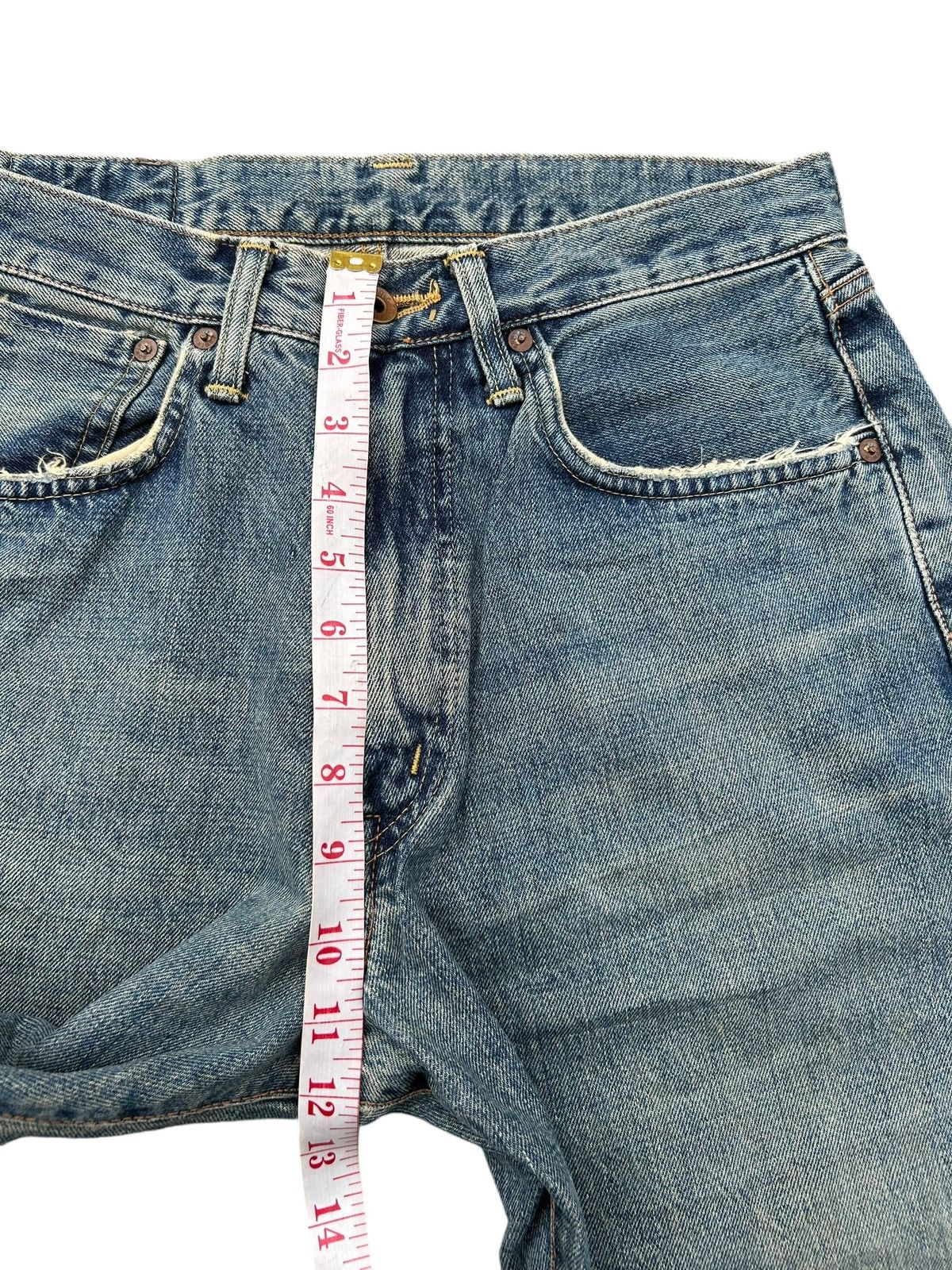Japanese Brand × Kapital × Vintage Edwin Selvedge Baggy Distressed Vintage Denim Jeans Size US 30 / EU 46 - 11 Thumbnail