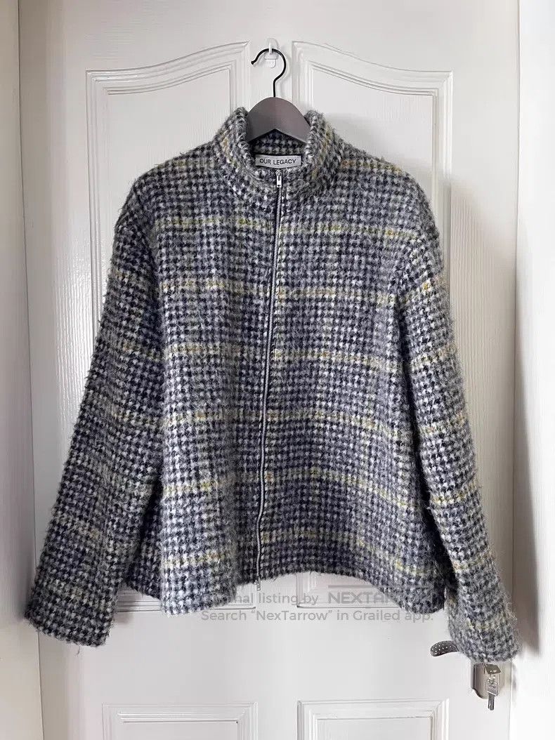 Our Legacy Our Legacy Wool Blend Zip-Up Jacket Size US L / EU 52-54 / 3 - 1 Thumbnail