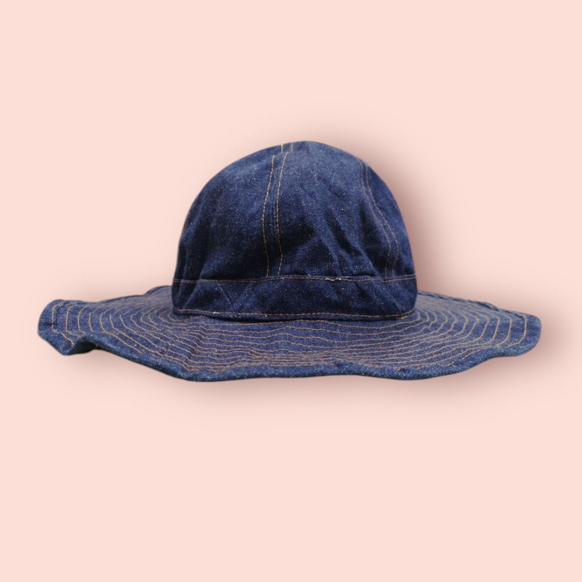 Antik Denim CUSTOM 6 PANELS RAW DENIM HAT Size ONE SIZE - 1 Thumbnail