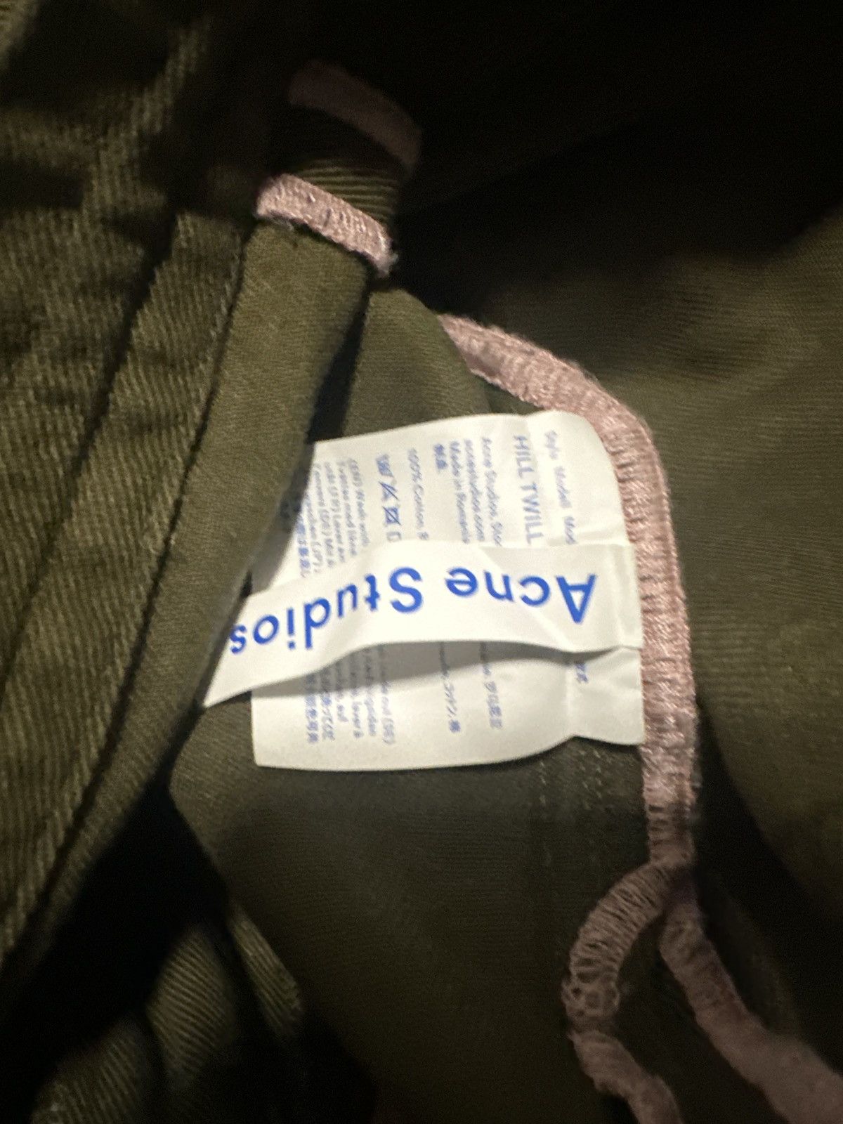 Acne Studios Acne Studio Khaki Green Carpenter Pants Size US 28 / EU 44 - 6 Thumbnail