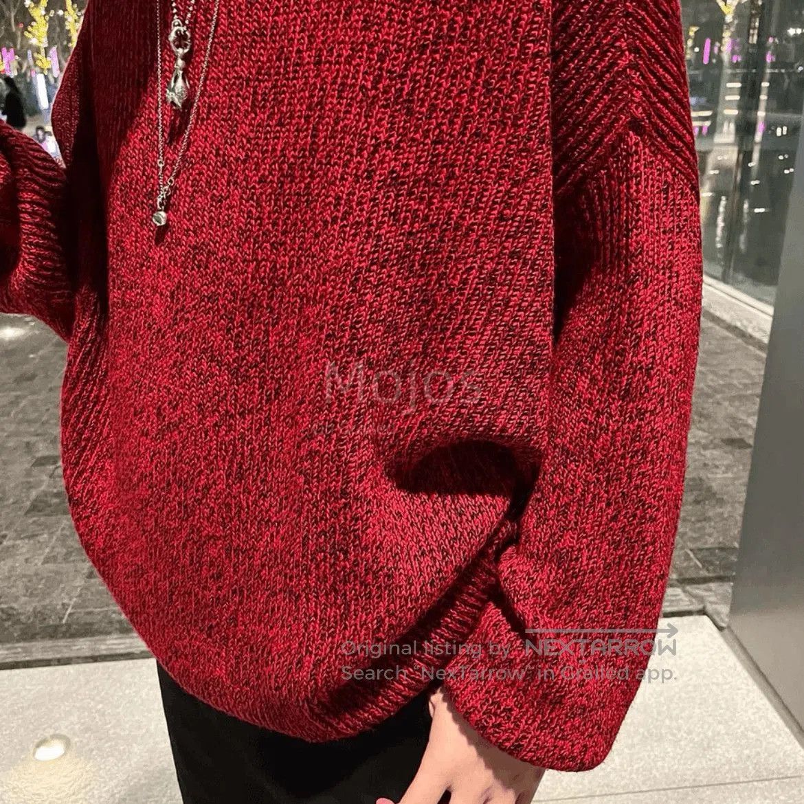 Balenciaga Balenciaga Oversized Logo Tag Knitwear Sweater. Size US S / EU 44-46 / 1 - 5 Thumbnail